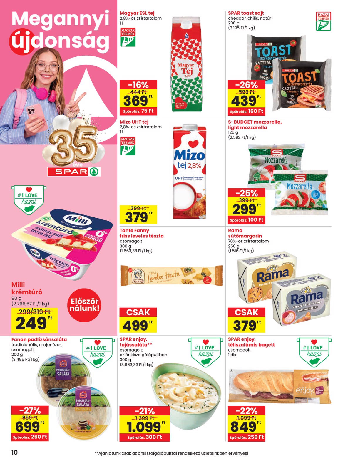 spar - SPAR akciós újság, érvényes 01.29. - 02.04. - page: 10