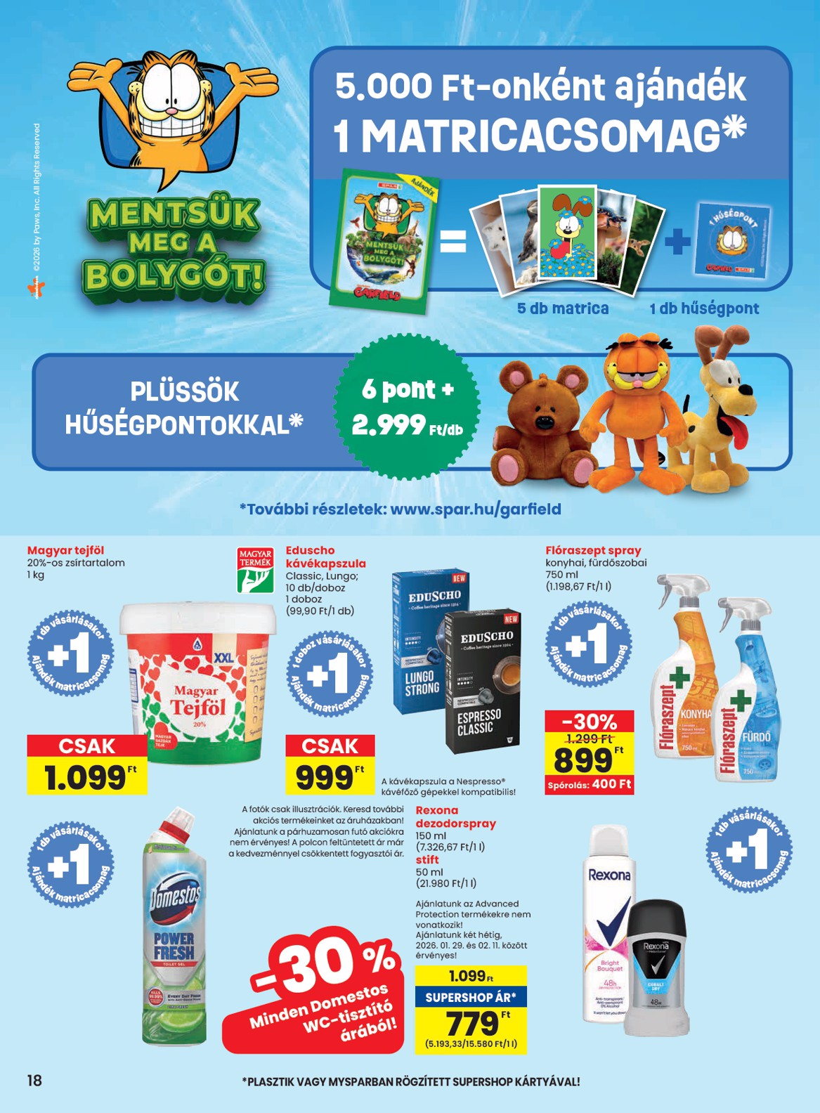 spar - SPAR akciós újság, érvényes 01.29. - 02.04. - page: 18