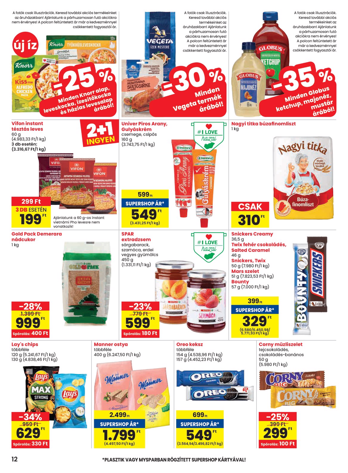 spar - SPAR akciós újság, érvényes 2026.02.05. - 2026.02.11. - page: 12