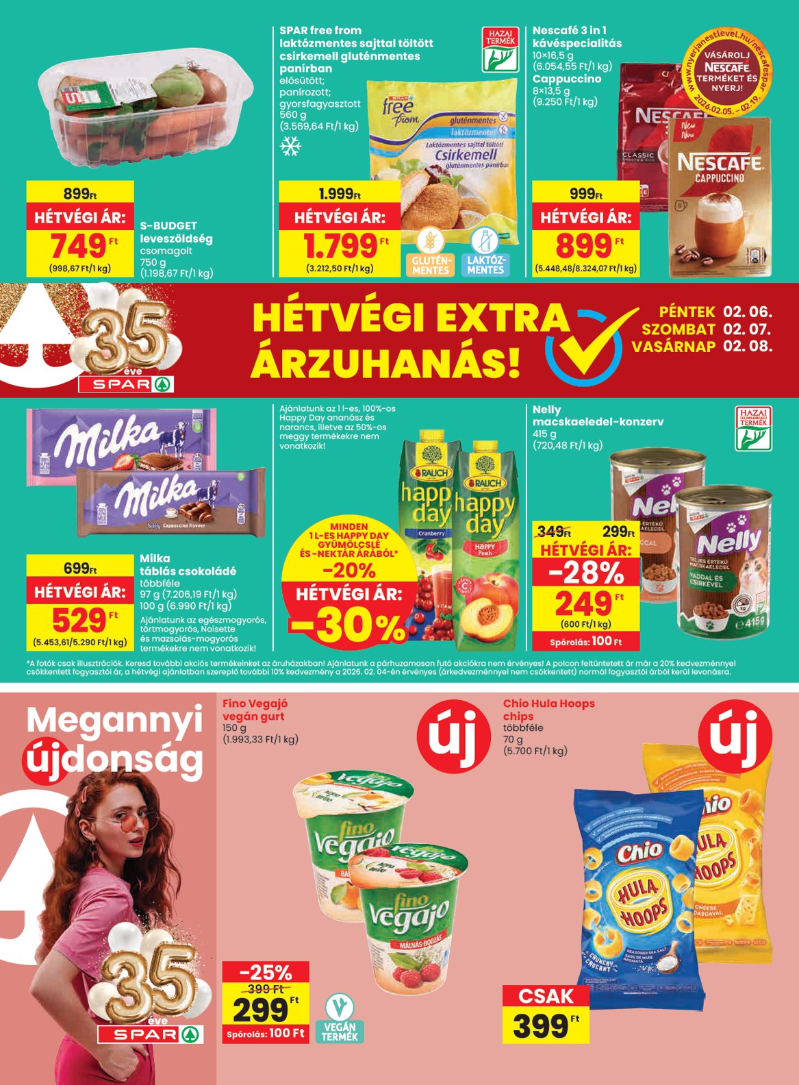 spar - SPAR akciós újság, érvényes 2026.02.05. - 2026.02.11. - page: 20
