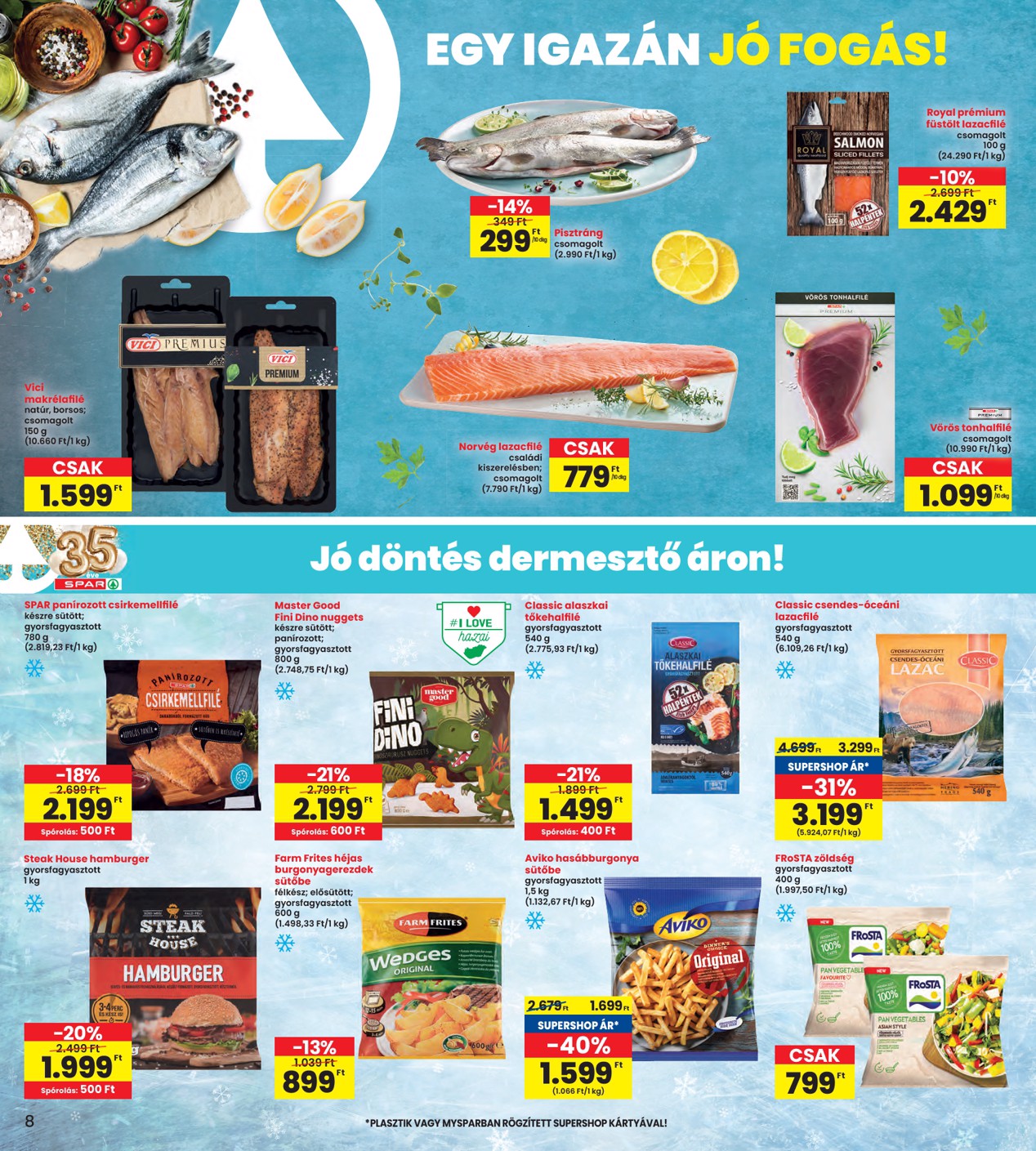 spar - INTERSPAR akciós újság, érvényes 2026.02.05. - 2026.02.11. - page: 8