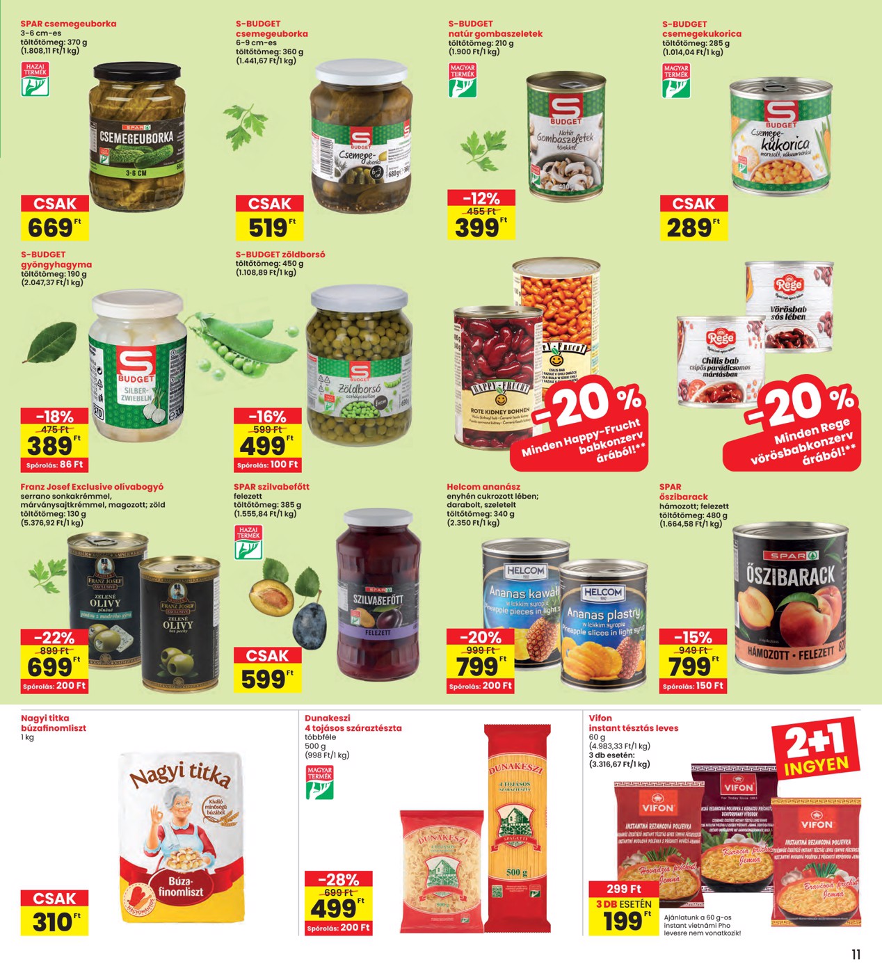 spar - INTERSPAR akciós újság, érvényes 2026.02.05. - 2026.02.11. - page: 11