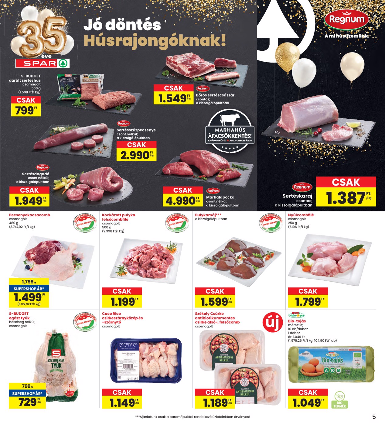 spar - INTERSPAR akciós újság, érvényes 2026.02.05. - 2026.02.11. - page: 5