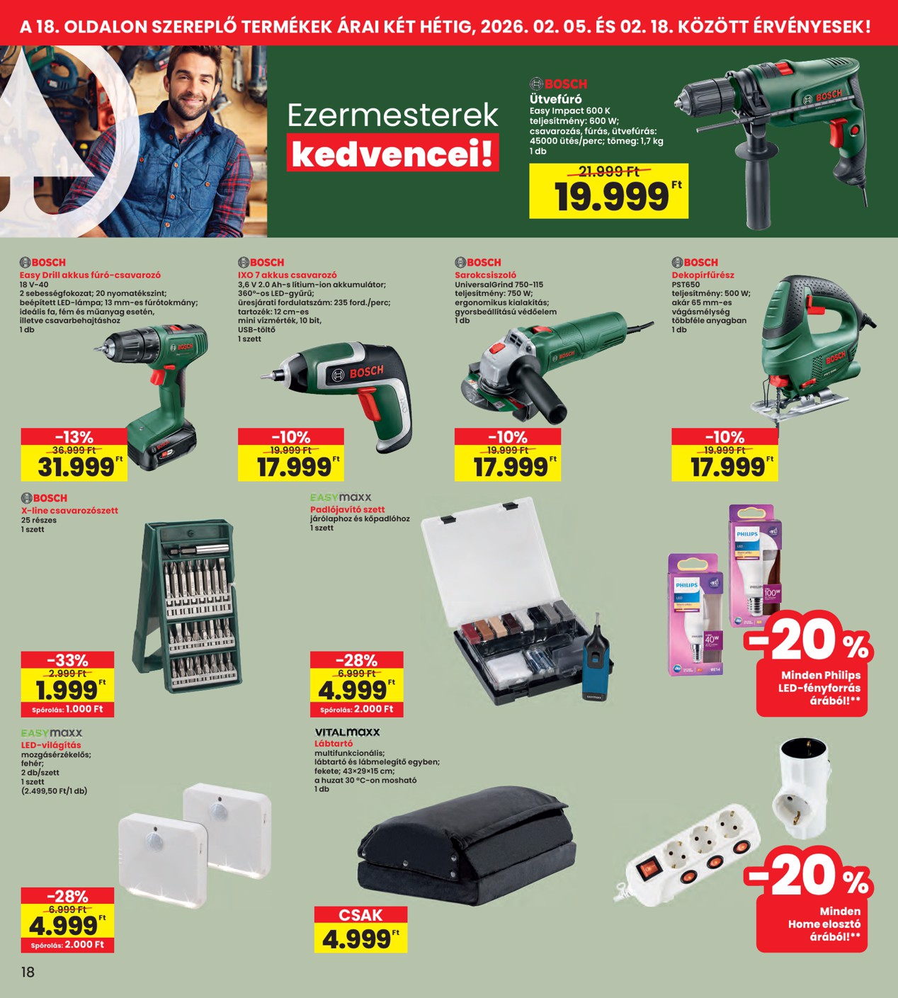 spar - INTERSPAR akciós újság, érvényes 2026.02.05. - 2026.02.11. - page: 18