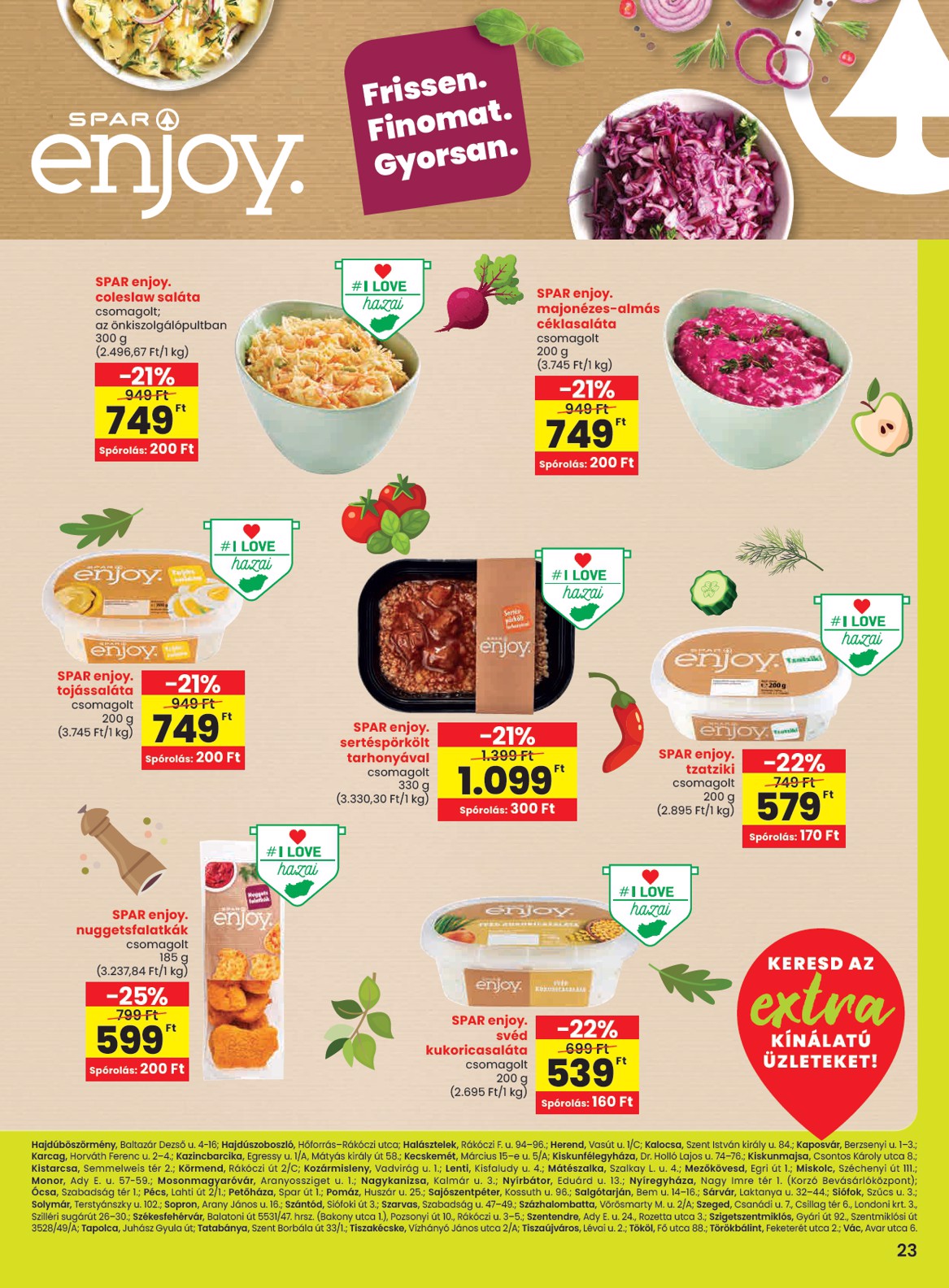 spar - SPAR - Extra akciós újság, érvényes 2026.02.12. - 2026.02.18. - page: 4