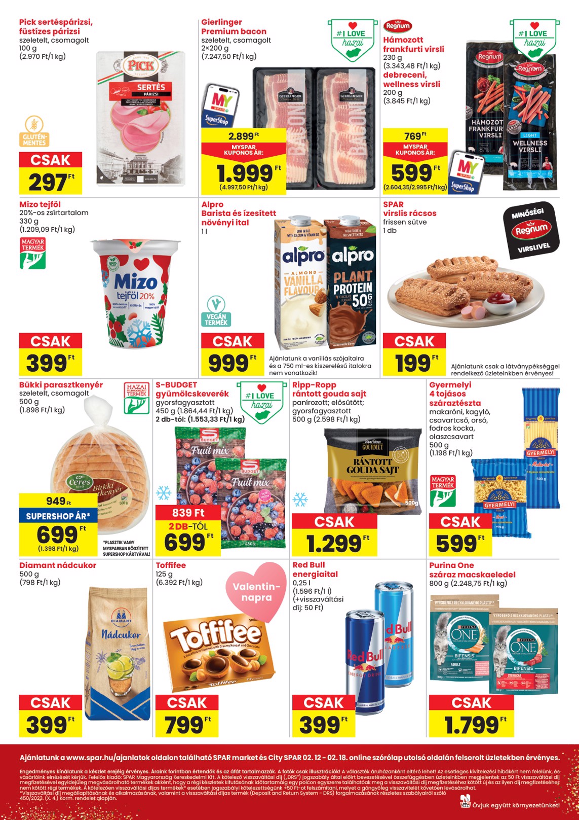 spar - SPAR - Market, City akciós újság, érvényes 2026.02.12. - 2026.02.18. - page: 2