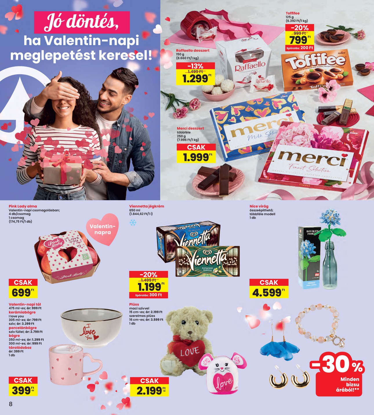 spar - INTERSPAR akciós újság, érvényes 2026.02.12. - 2026.02.18. - page: 8