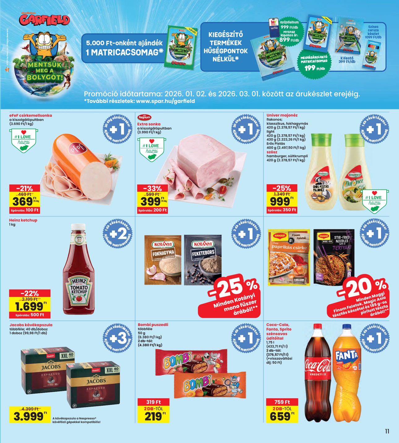 spar - INTERSPAR akciós újság, érvényes 2026.02.12. - 2026.02.18. - page: 11
