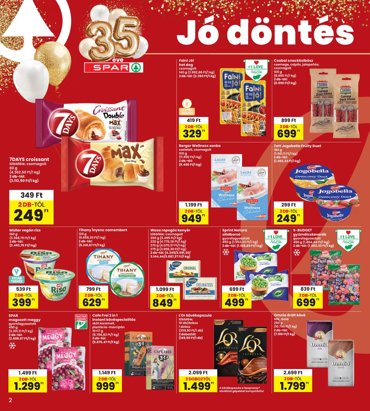 spar - INTERSPAR akciós újság, érvényes 2026.02.12. - 2026.02.18. - page: 2