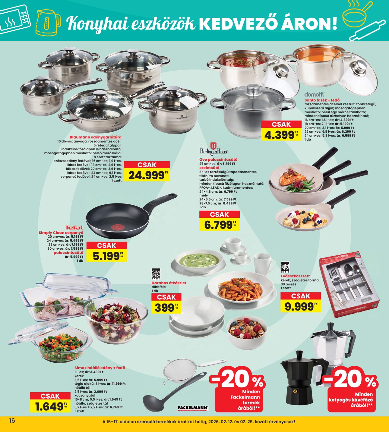 spar - INTERSPAR akciós újság, érvényes 2026.02.12. - 2026.02.18. - page: 16