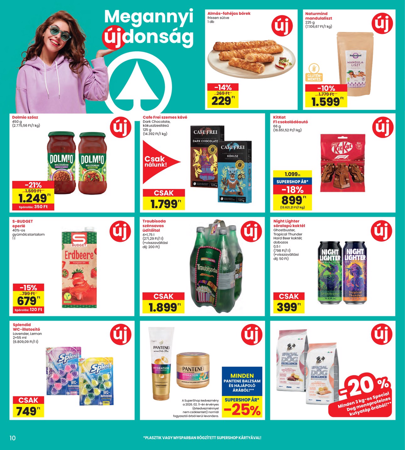 spar - INTERSPAR akciós újság, érvényes 2026.02.12. - 2026.02.18. - page: 10