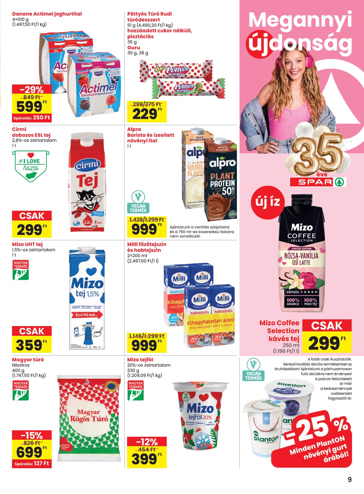 spar - SPAR akciós újság, érvényes 2026.02.12. - 2026.02.18. - page: 9