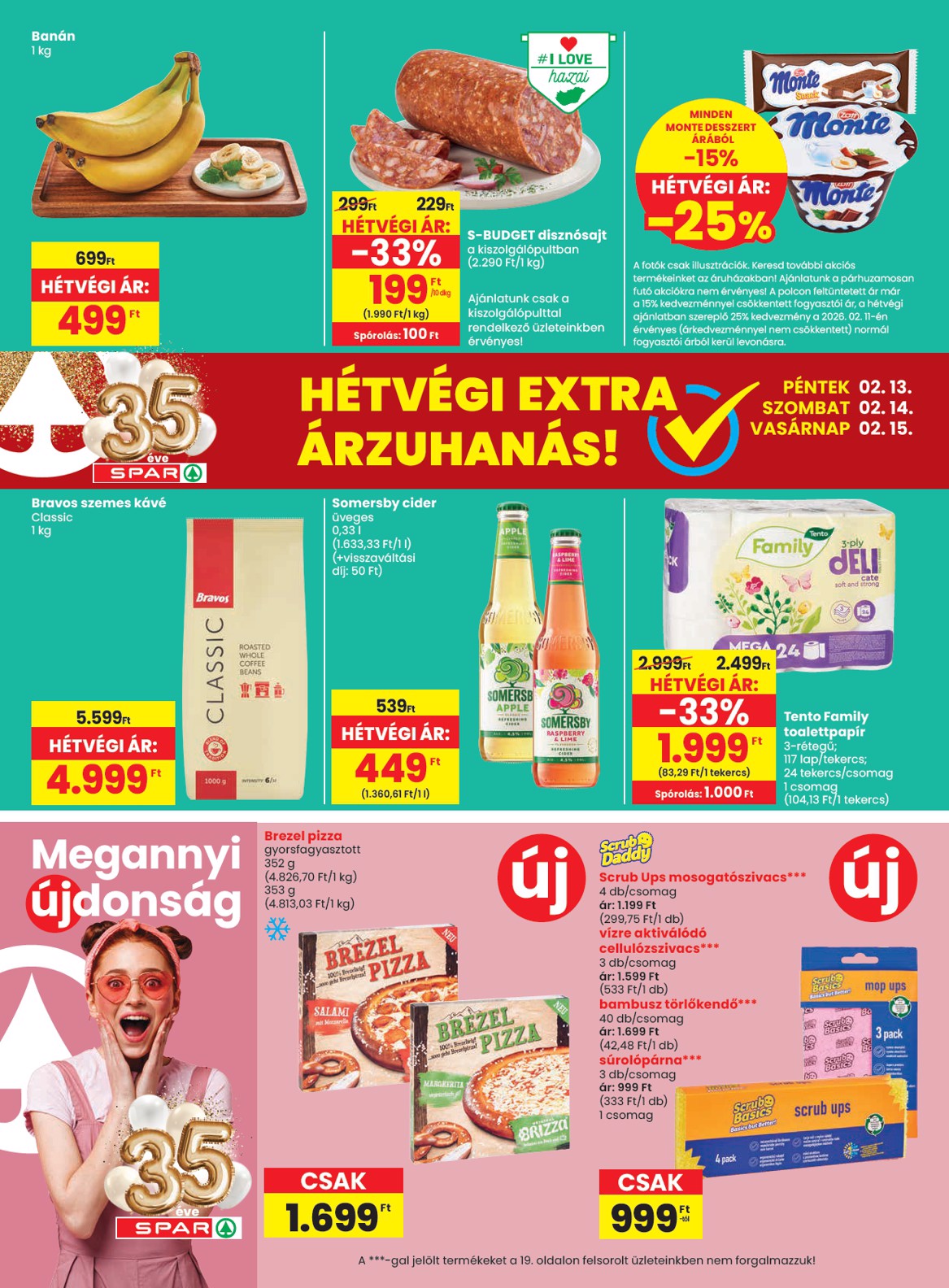 spar - SPAR akciós újság, érvényes 2026.02.12. - 2026.02.18. - page: 20