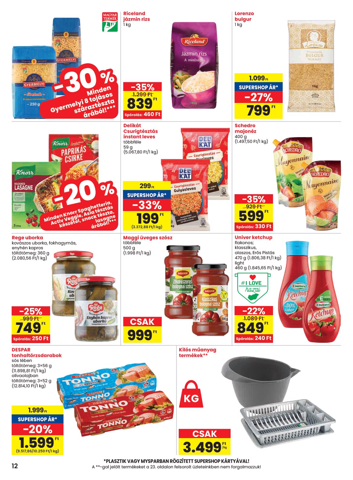 spar - SPAR akciós újság, érvényes 2026.02.19. - 2026.02.25. - page: 12