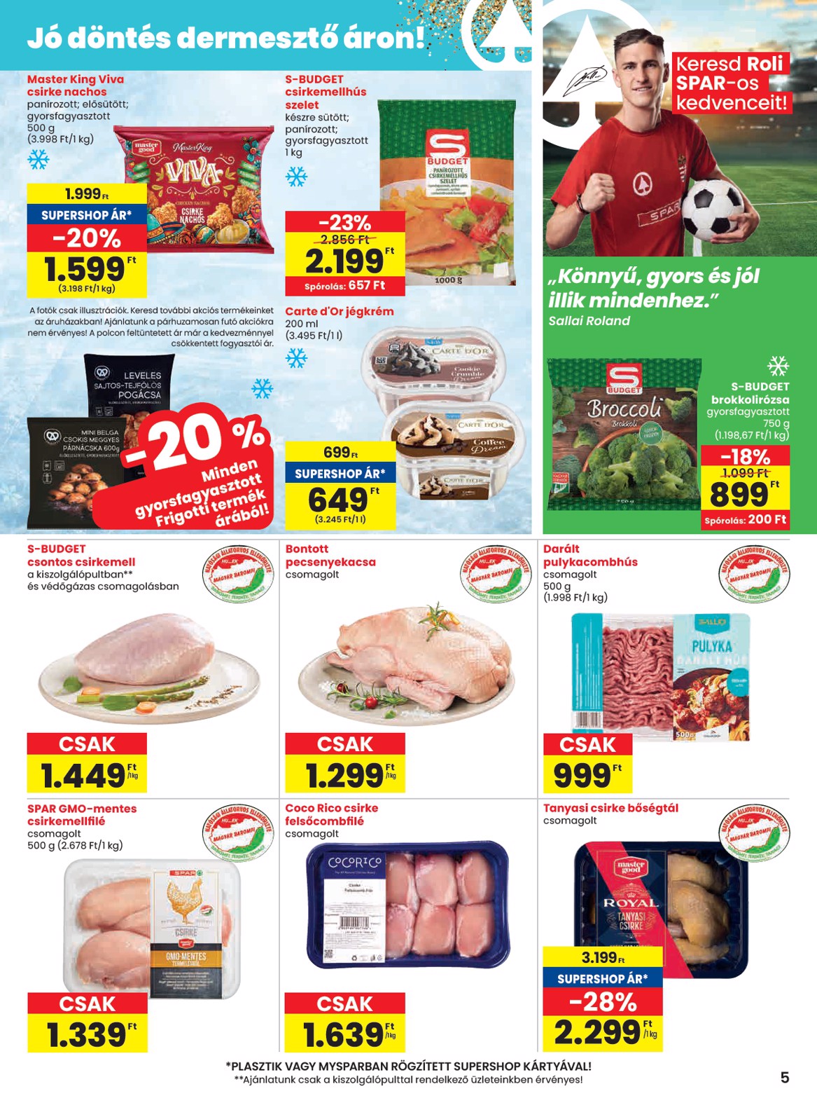spar - SPAR akciós újság, érvényes 2026.02.19. - 2026.02.25. - page: 5