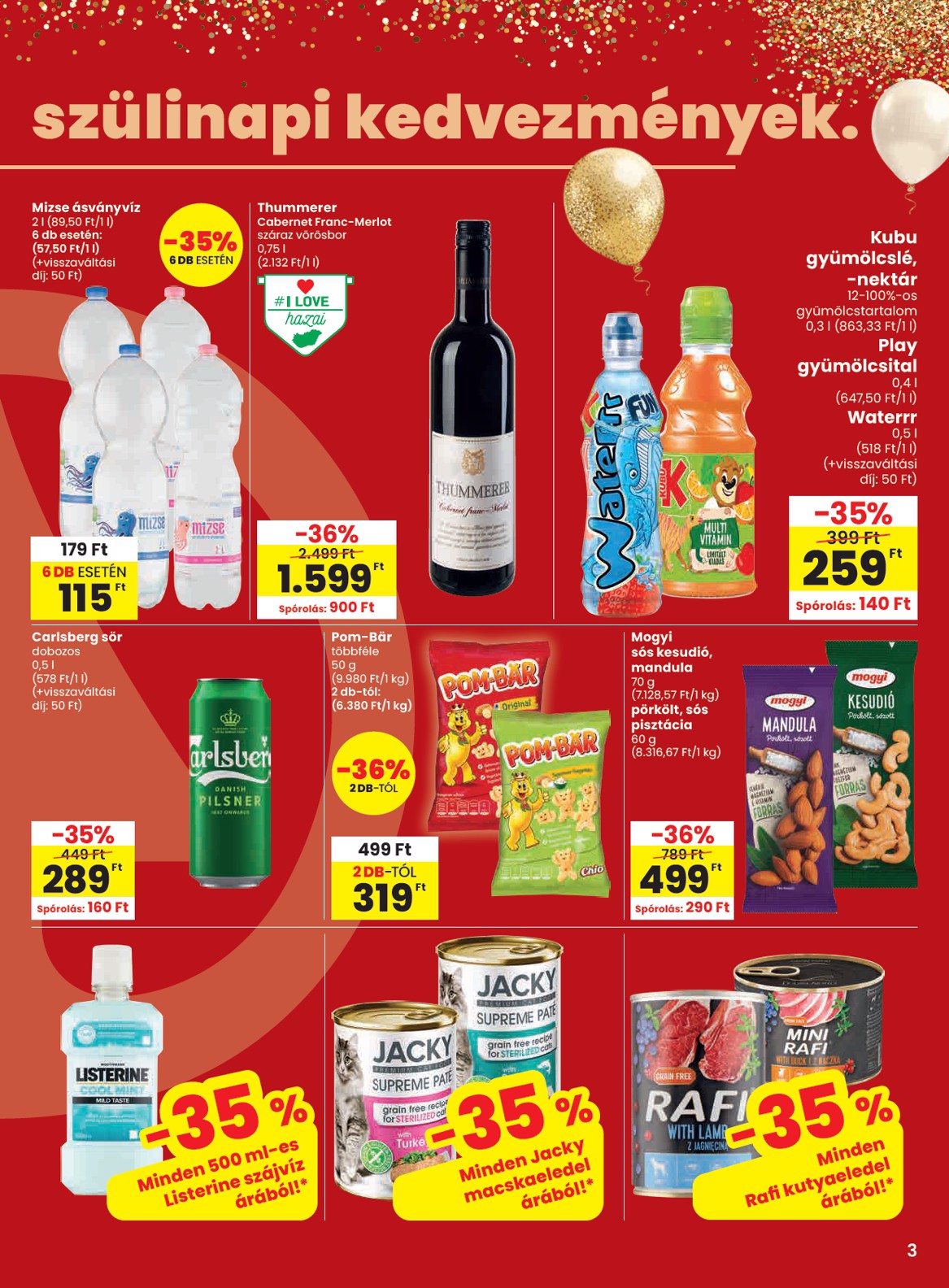 spar - SPAR akciós újság, érvényes 2026.02.19. - 2026.02.25. - page: 3