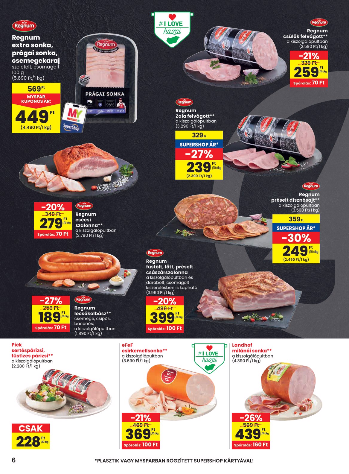 spar - SPAR akciós újság, érvényes 2026.02.19. - 2026.02.25. - page: 6