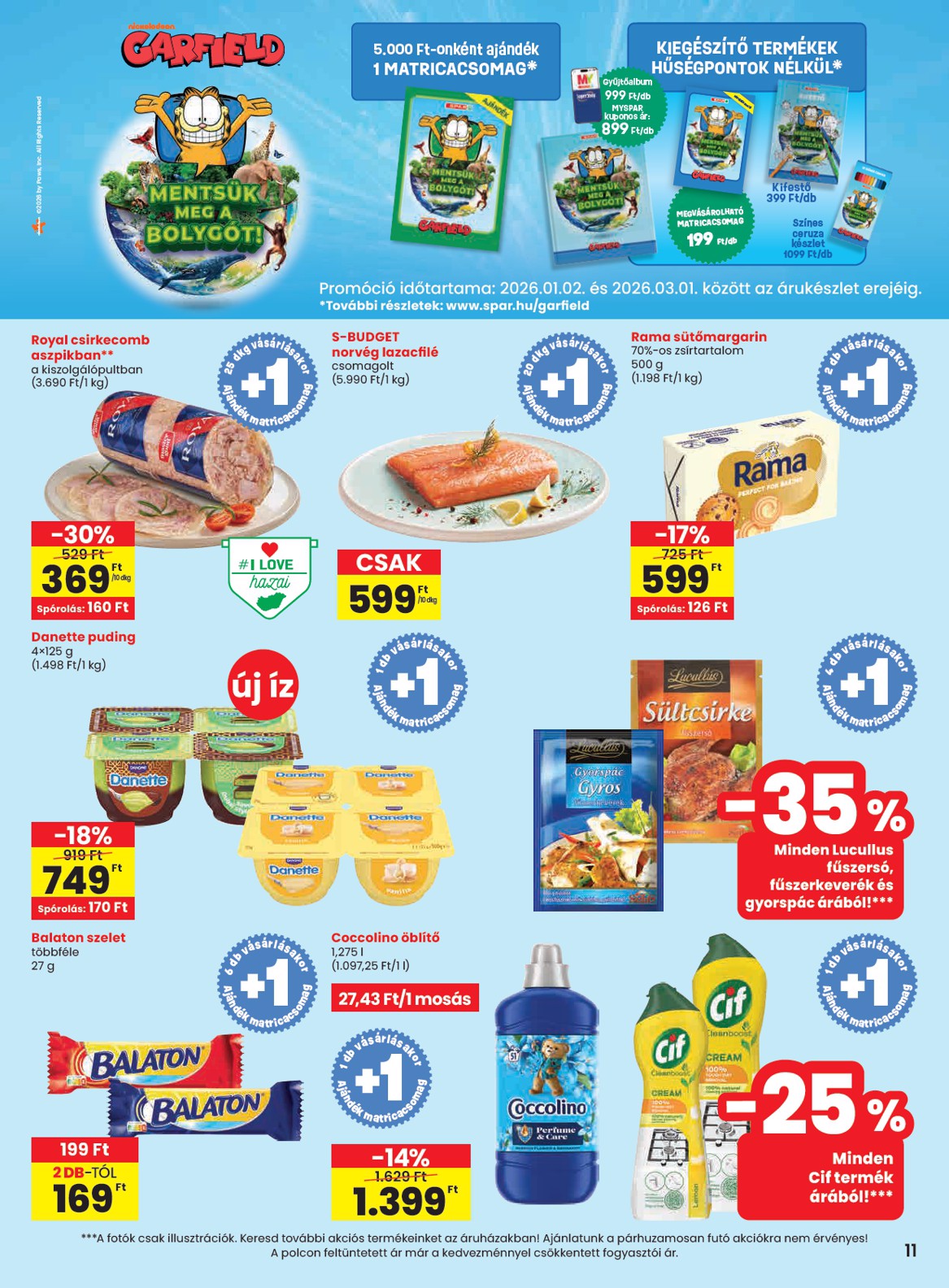 spar - SPAR akciós újság, érvényes 2026.02.19. - 2026.02.25. - page: 11