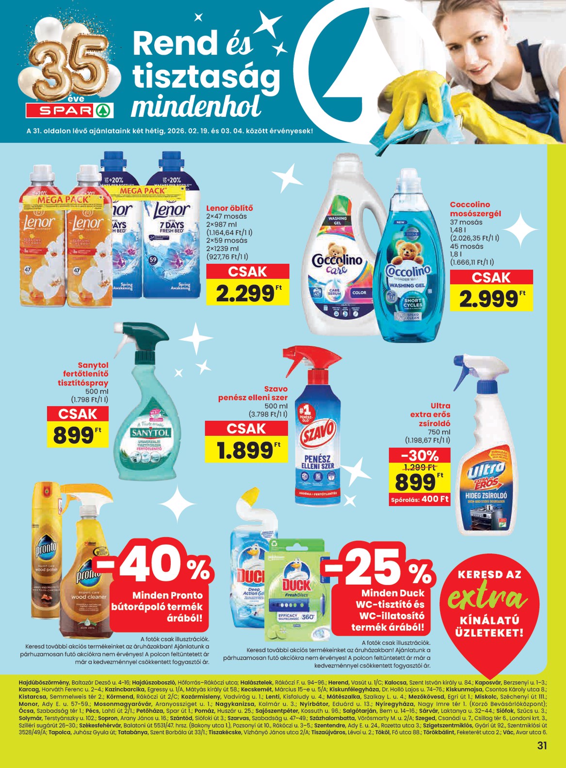 spar - SPAR - Extra akciós újság, érvényes 2026.02.19. - 2026.02.25. - page: 8