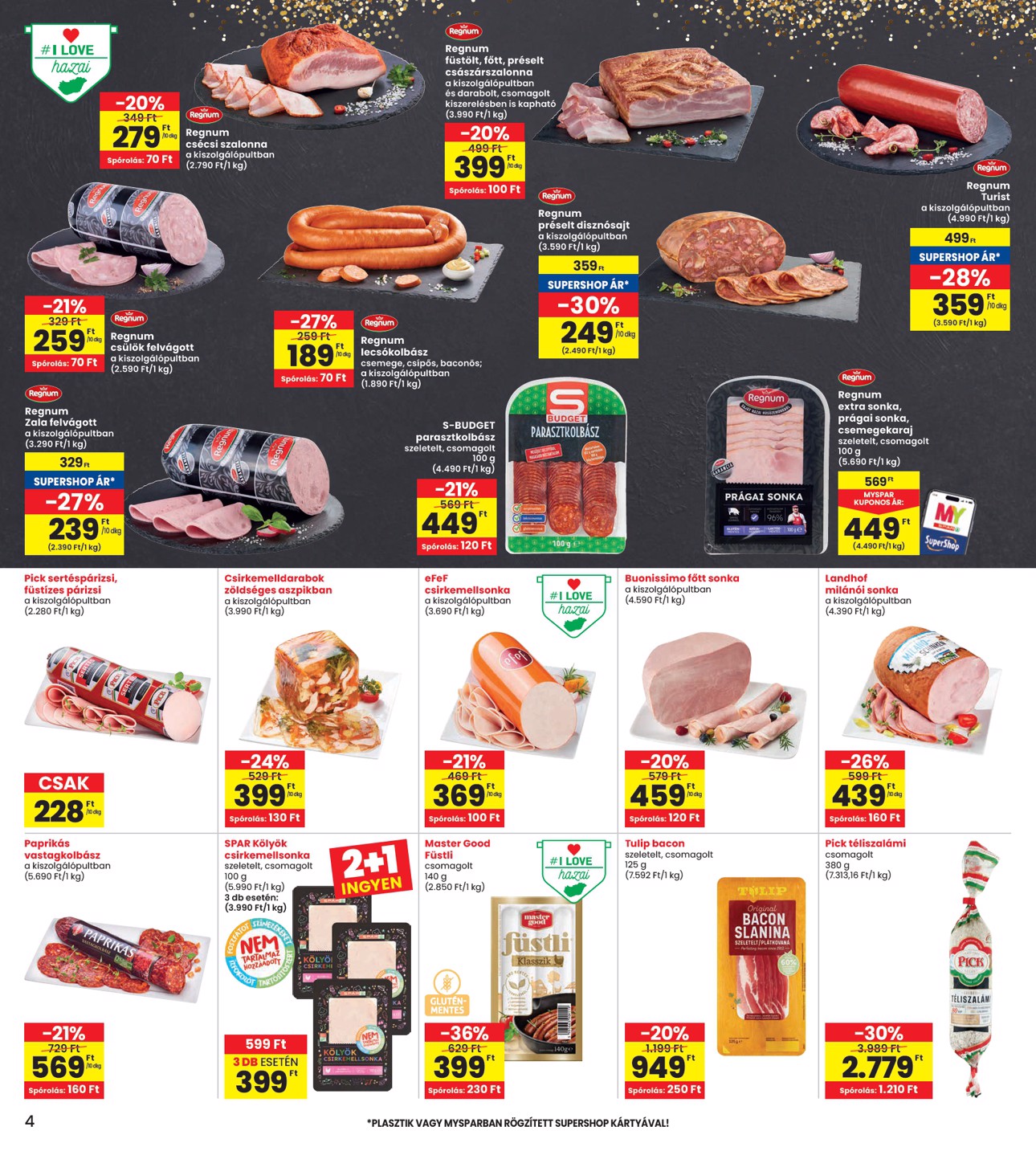 spar - INTERSPAR akciós újság, érvényes 2026.02.19. - 2026.02.25. - page: 4