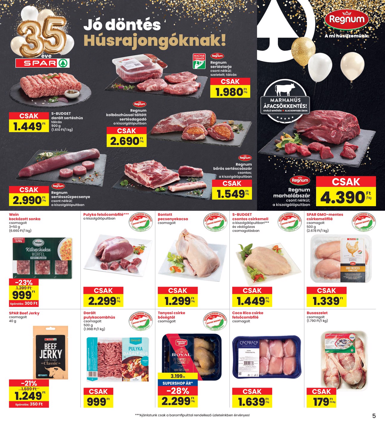 spar - INTERSPAR akciós újság, érvényes 2026.02.19. - 2026.02.25. - page: 5