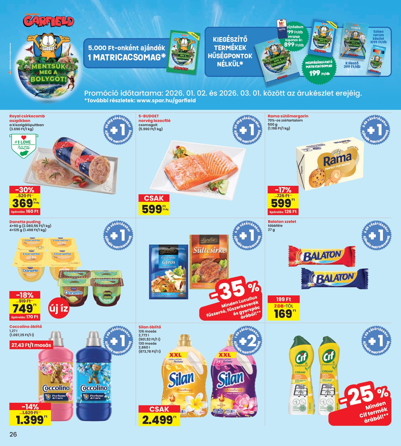 spar - INTERSPAR akciós újság, érvényes 2026.02.19. - 2026.02.25. - page: 26
