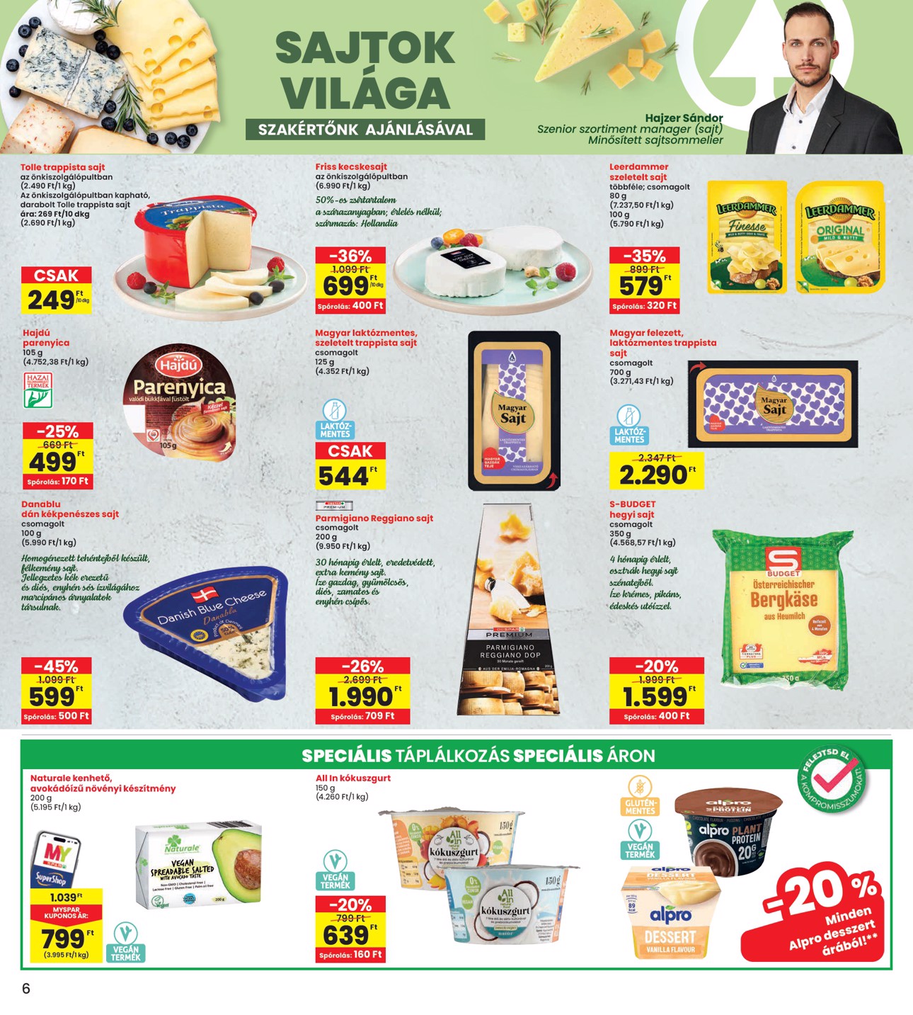 spar - INTERSPAR akciós újság, érvényes 2026.02.19. - 2026.02.25. - page: 6