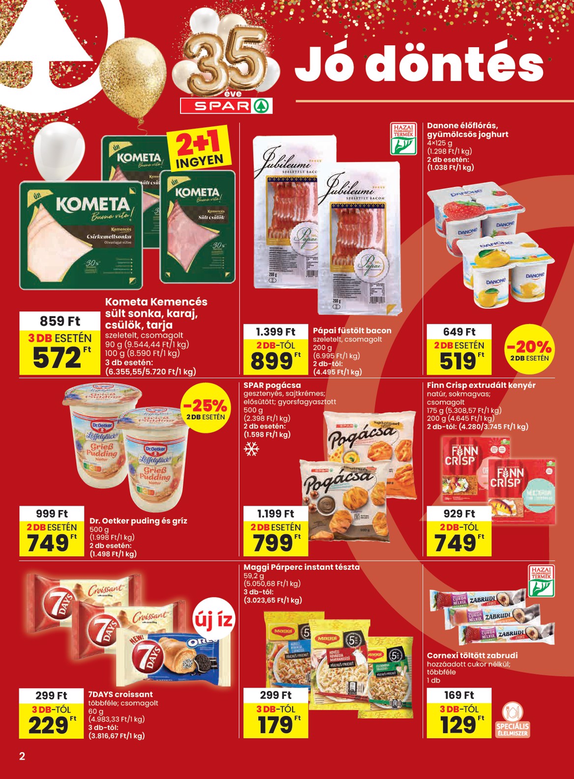 spar - SPAR akciós újság, érvényes 2026.02.26. - 2026.03.04. - page: 2