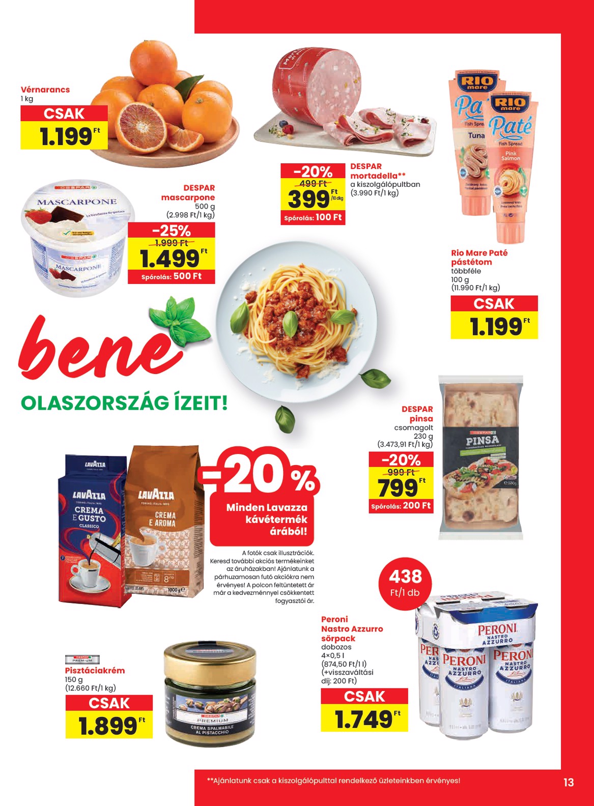 spar - SPAR akciós újság, érvényes 2026.02.26. - 2026.03.04. - page: 13