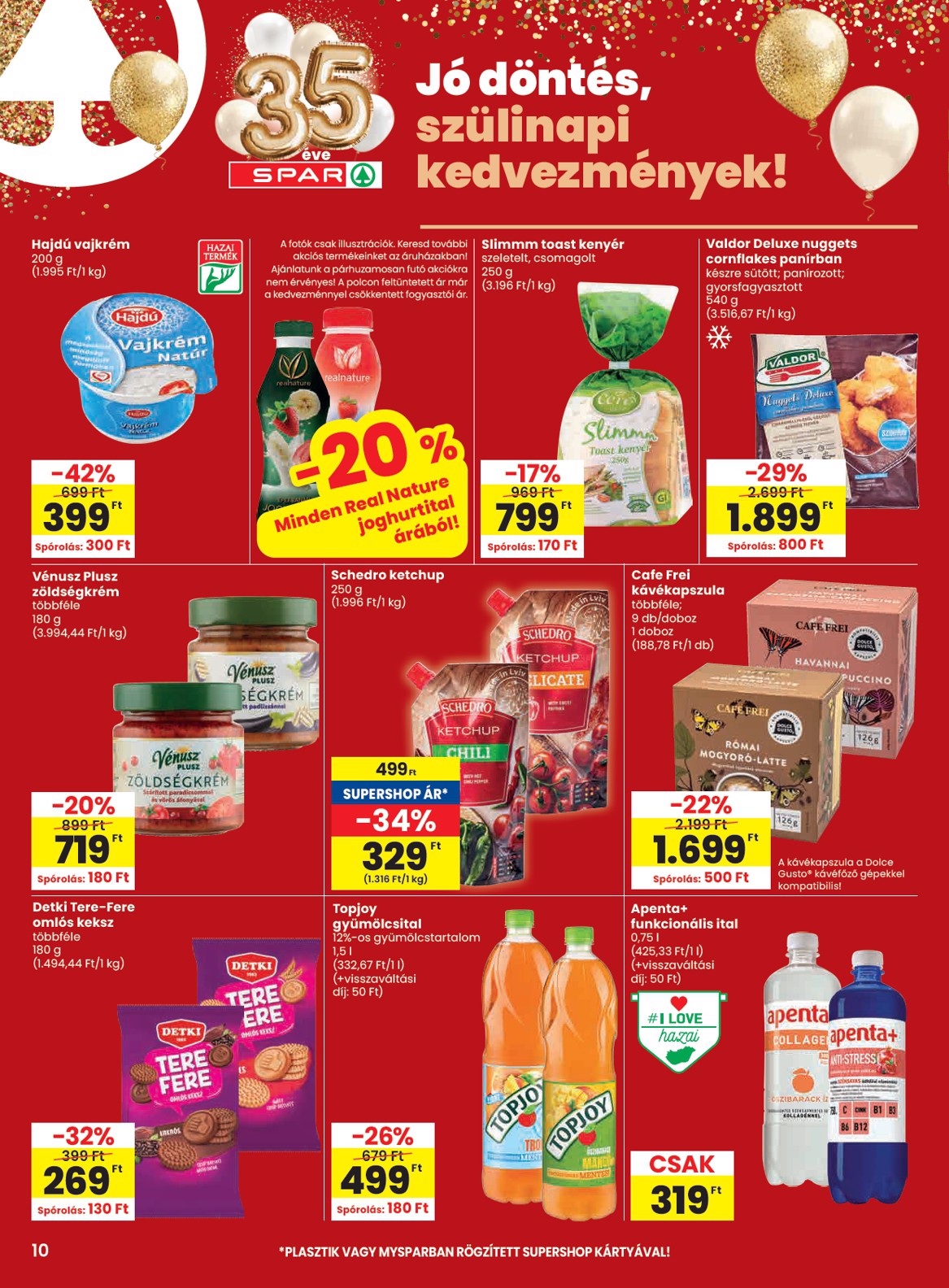 spar - SPAR akciós újság, érvényes 2026.02.26. - 2026.03.04. - page: 10