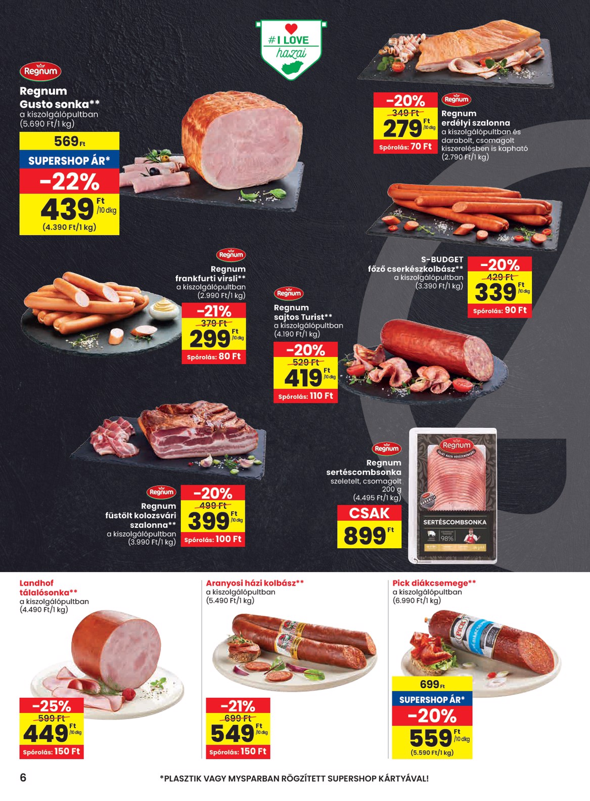 spar - SPAR akciós újság, érvényes 2026.02.26. - 2026.03.04. - page: 6