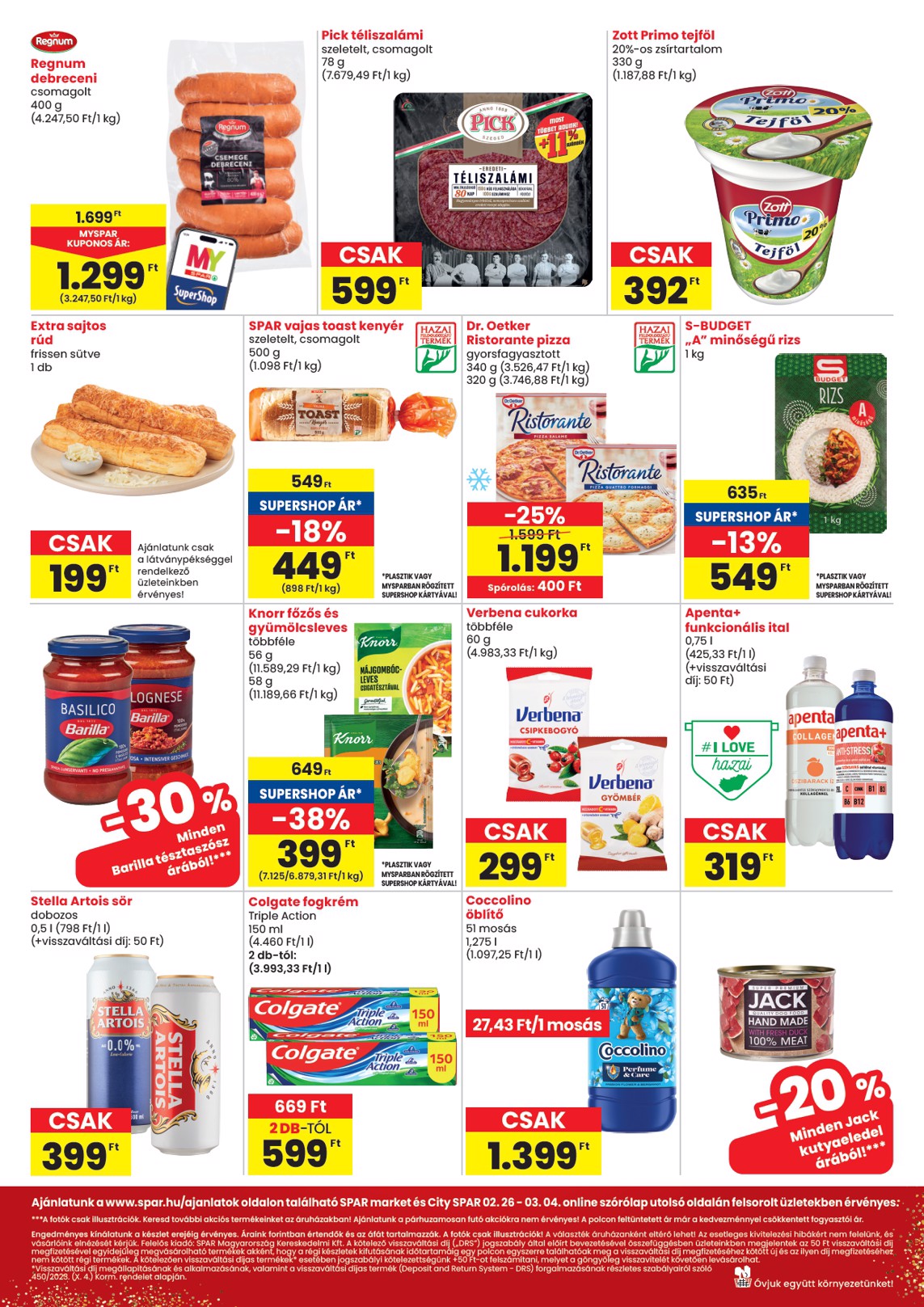 spar - SPAR - Market, City akciós újság, érvényes 2026.02.26. - 2026.03.04. - page: 2
