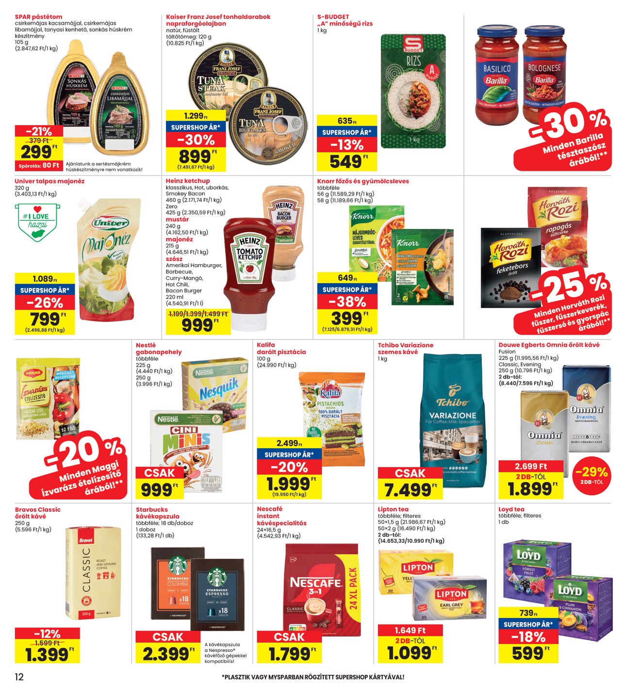 spar - INTERSPAR akciós újság, érvényes 2026.02.26. - 2026.03.04. - page: 12