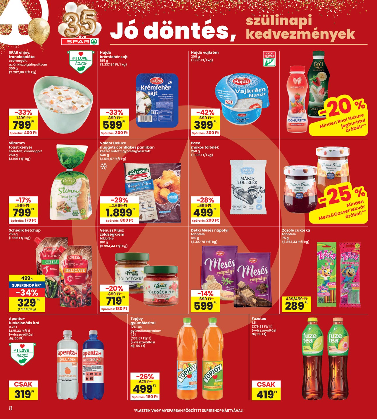 spar - INTERSPAR akciós újság, érvényes 2026.02.26. - 2026.03.04. - page: 8
