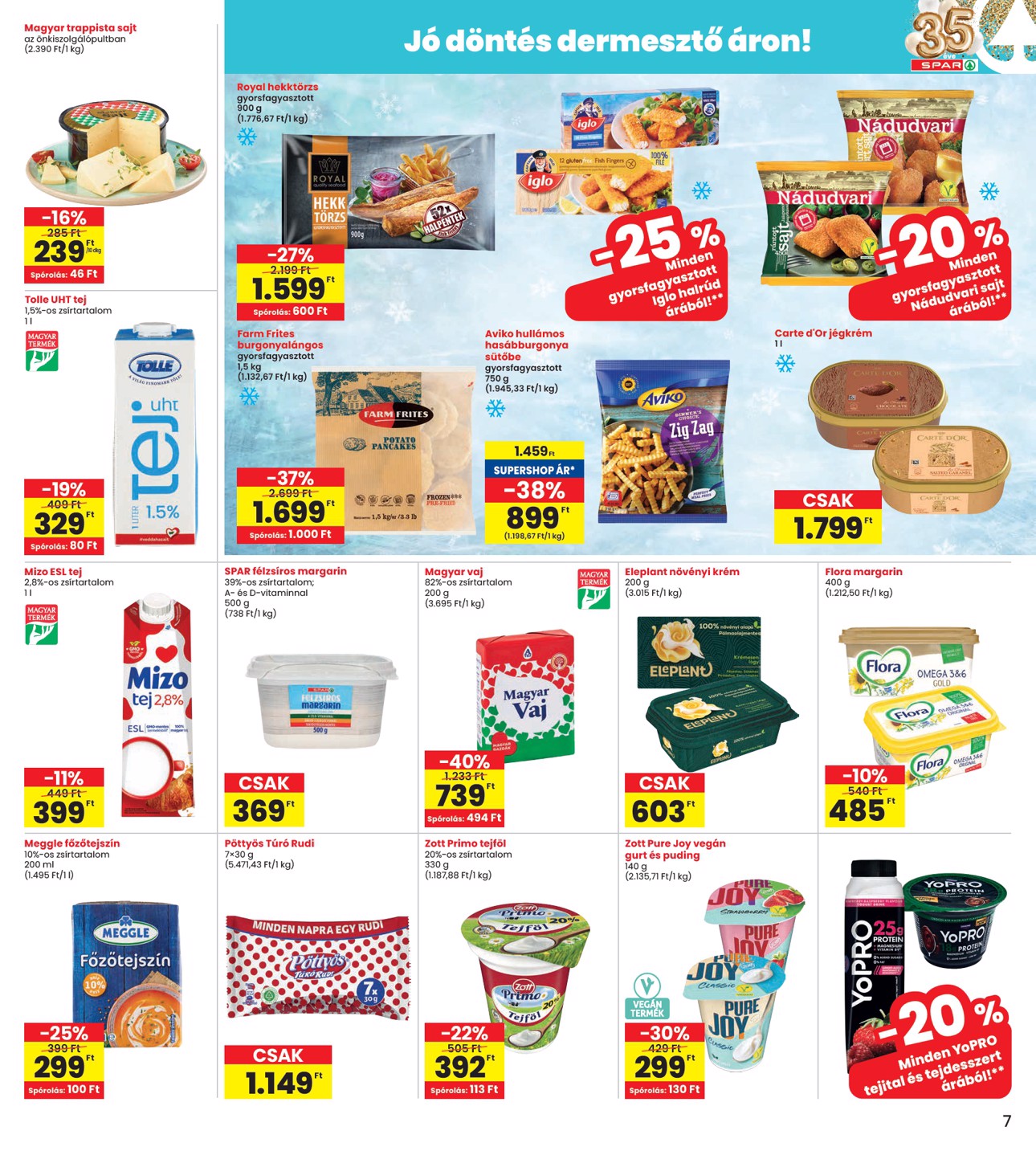 spar - INTERSPAR akciós újság, érvényes 2026.02.26. - 2026.03.04. - page: 7