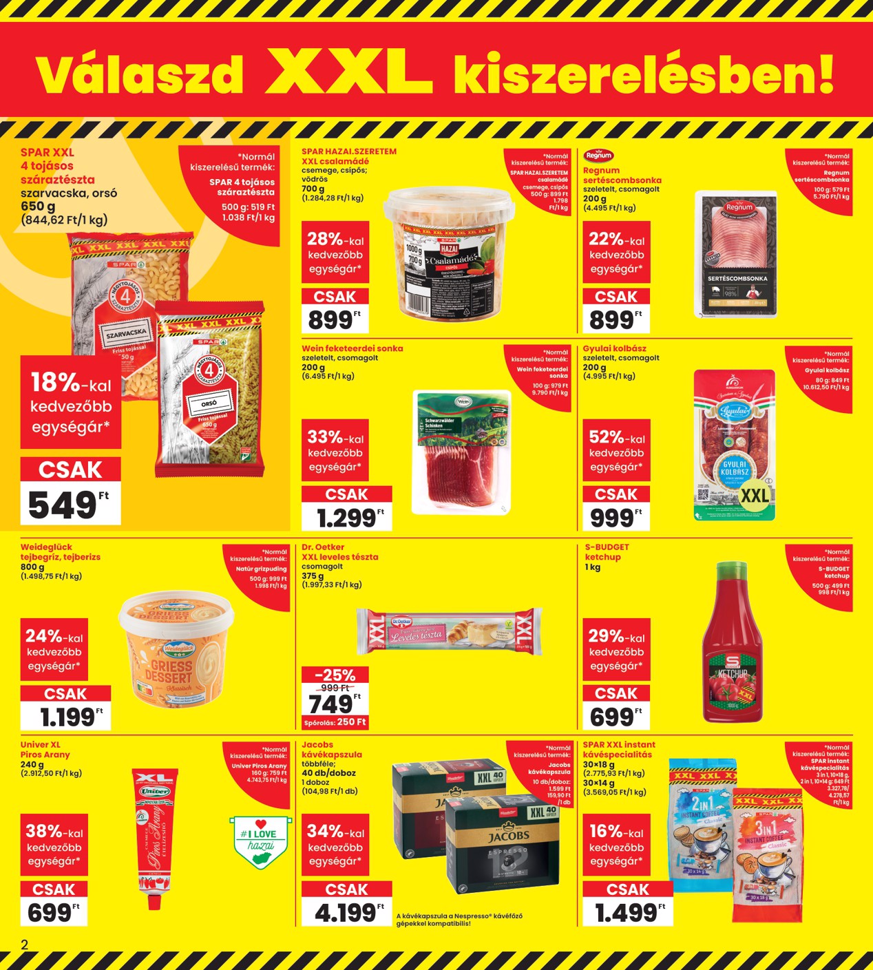 spar - INTERSPAR akciós újság, érvényes 2026.03.05. - 2026.03.11. - page: 2