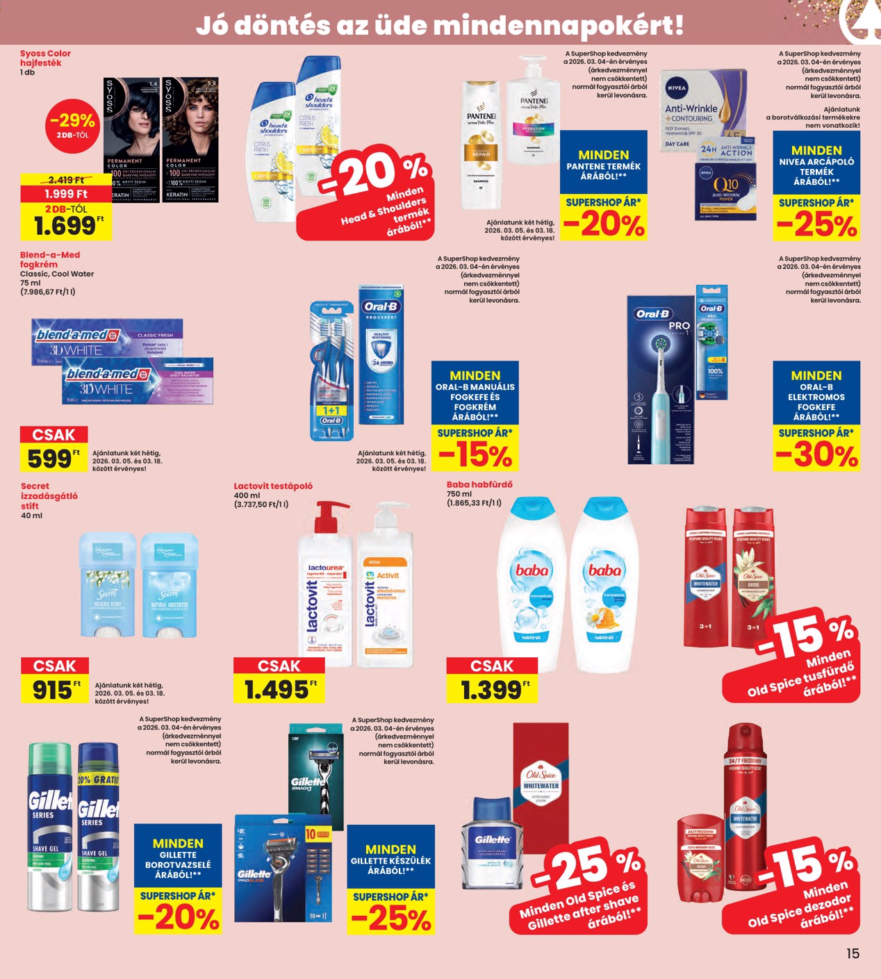 spar - INTERSPAR akciós újság, érvényes 2026.03.05. - 2026.03.11. - page: 15