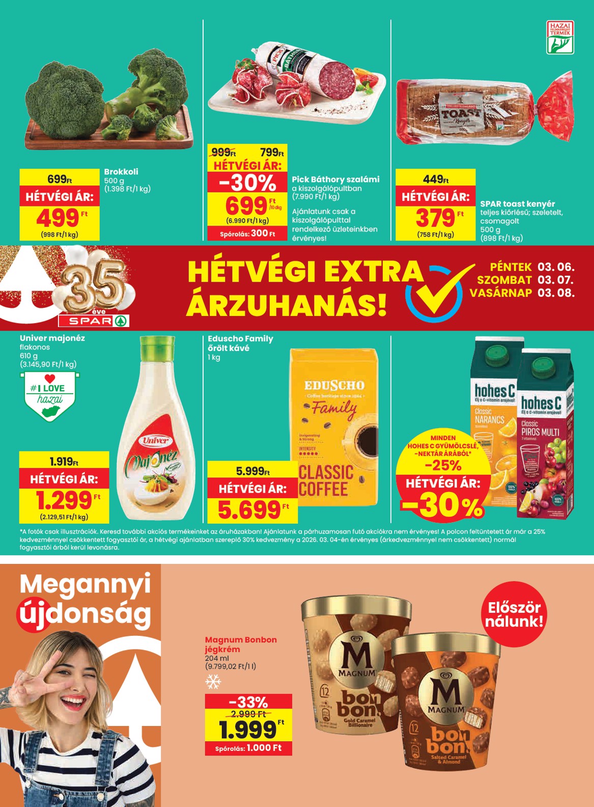 spar - SPAR akciós újság, érvényes 2026.03.05. - 2026.03.11. - page: 20