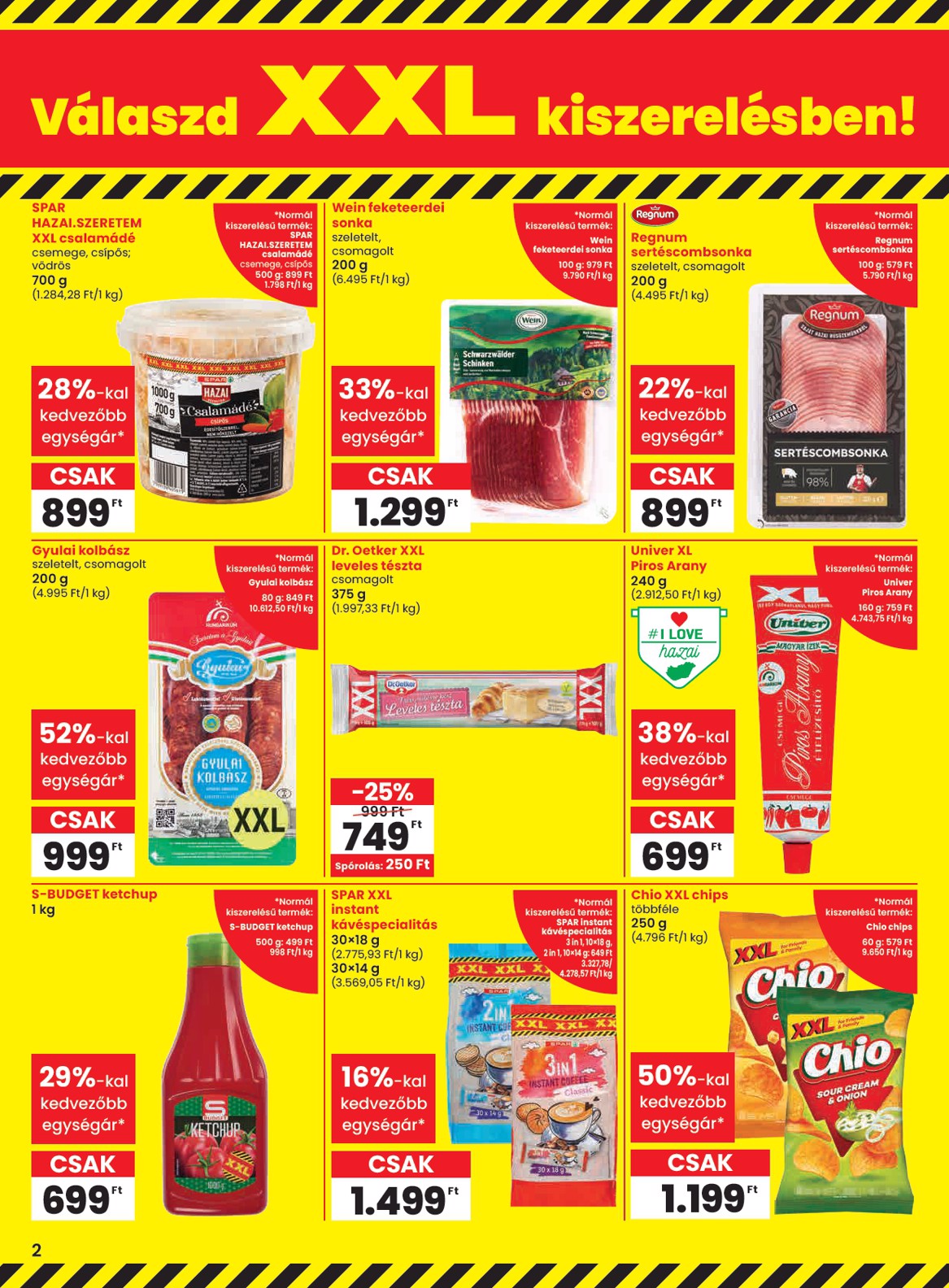 spar - SPAR akciós újság, érvényes 2026.03.05. - 2026.03.11. - page: 2