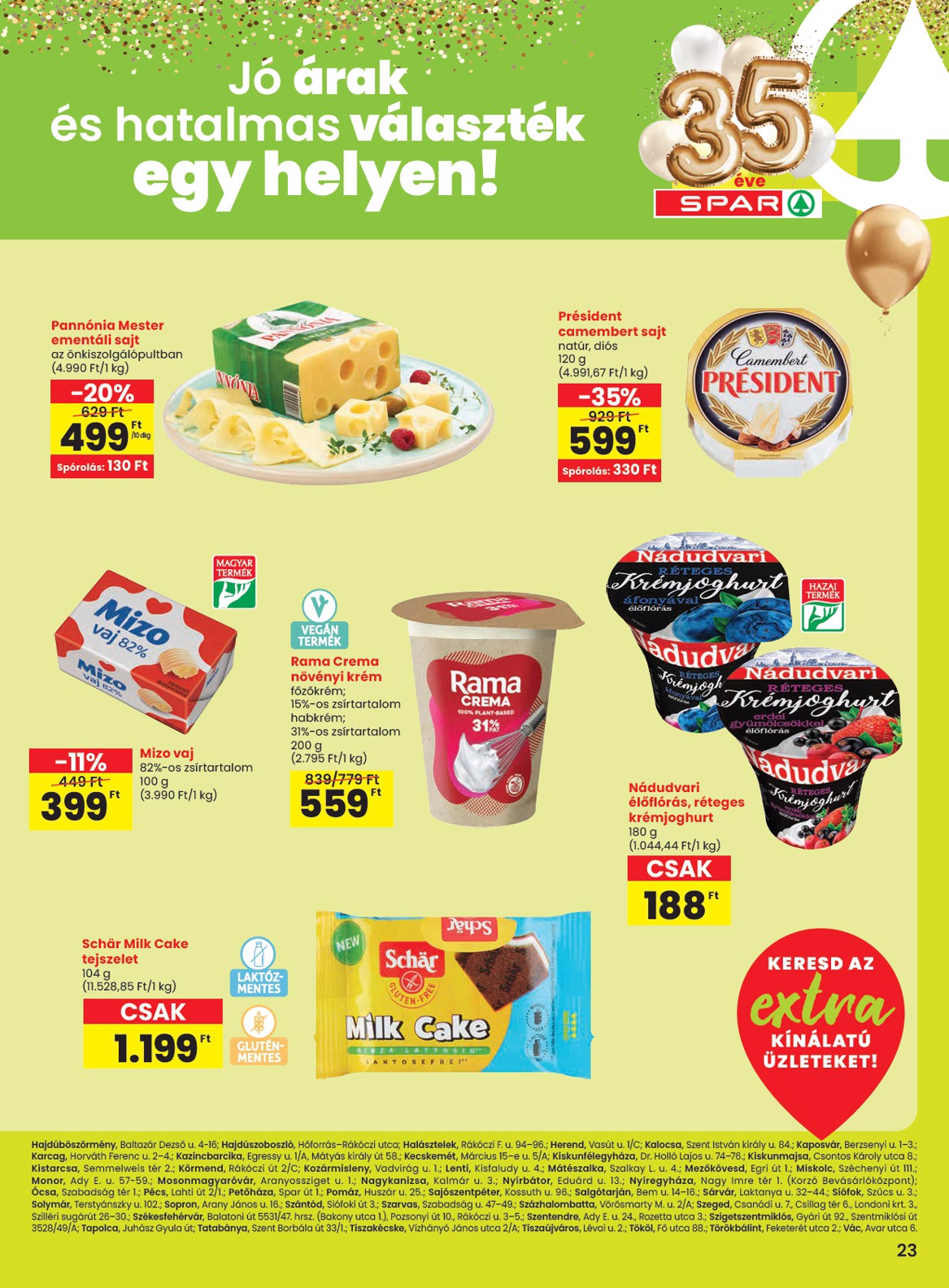 spar - SPAR - Extra akciós újság, érvényes 2026.03.05. - 2026.03.11. - page: 4