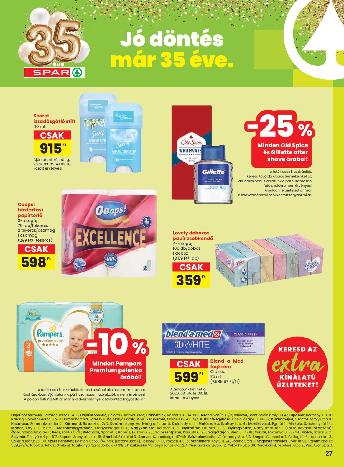 spar - SPAR - Extra akciós újság, érvényes 2026.03.05. - 2026.03.11. - page: 8