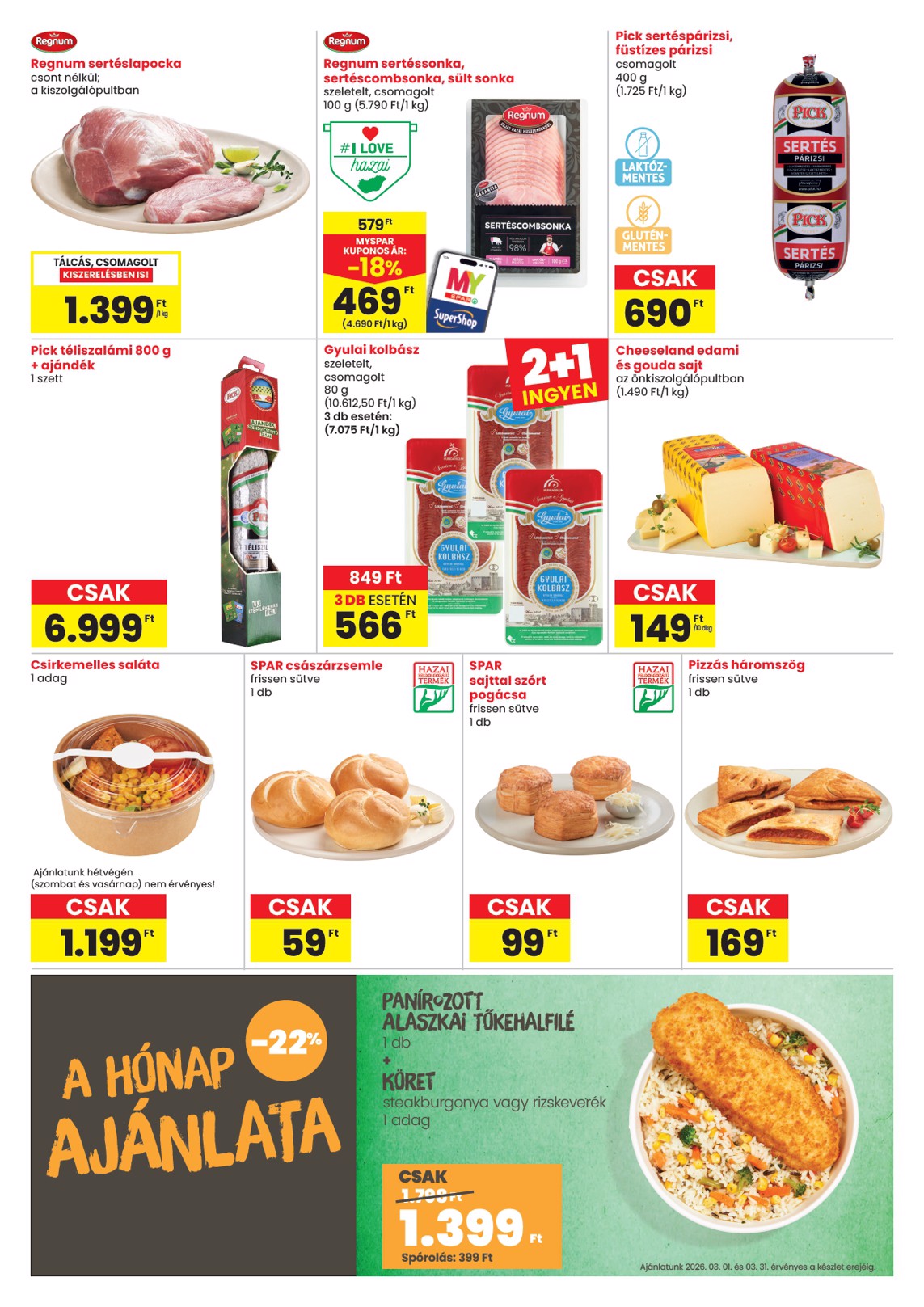 spar - SPAR - Bp. Thököly út üzlet megújulás akciós újság, érvényes 2026.03.12. - 2026.03.18. - page: 2