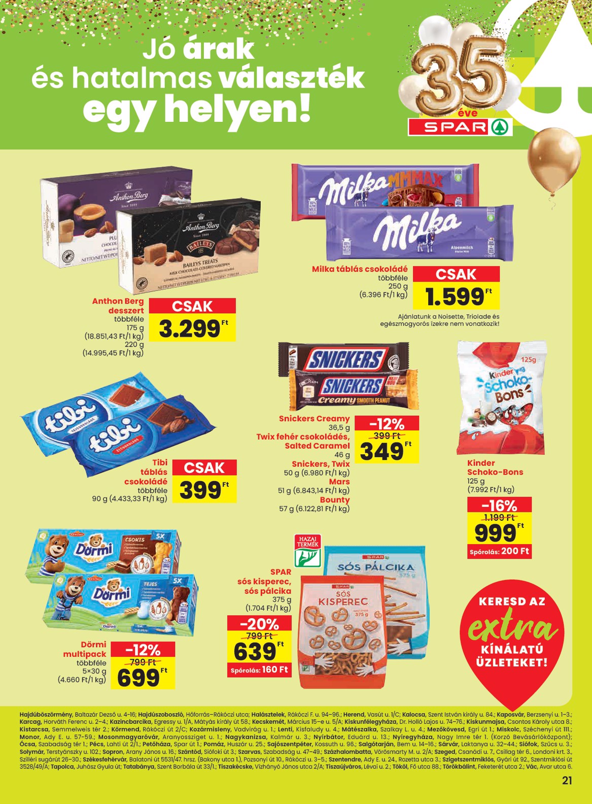 spar - SPAR - Extra akciós újság, érvényes 2026.03.12. - 2026.03.18. - page: 6