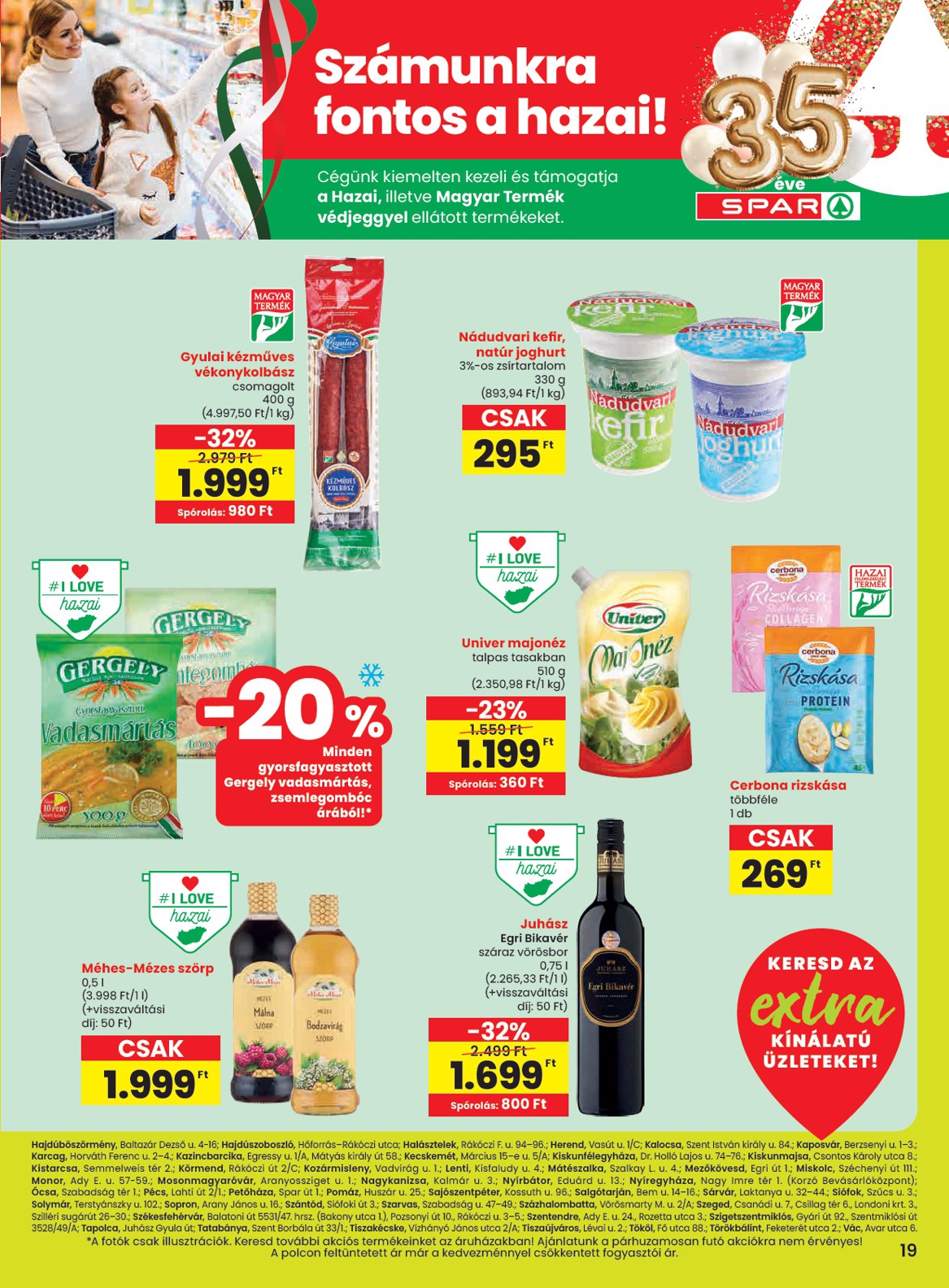 spar - SPAR - Extra akciós újság, érvényes 2026.03.12. - 2026.03.18. - page: 4