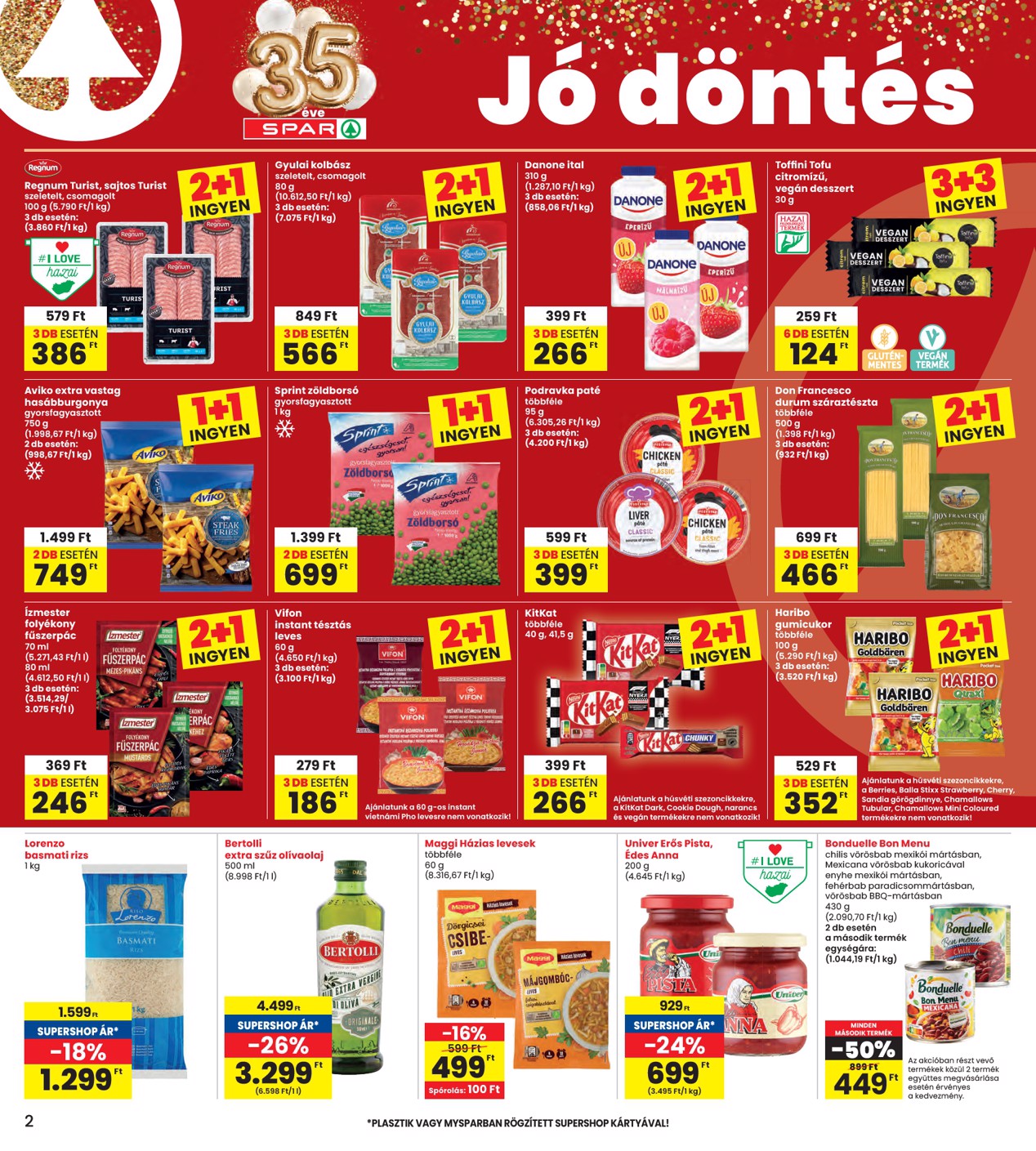 spar - INTERSPAR akciós újság, érvényes 2026.03.12. - 2026.03.18. - page: 2