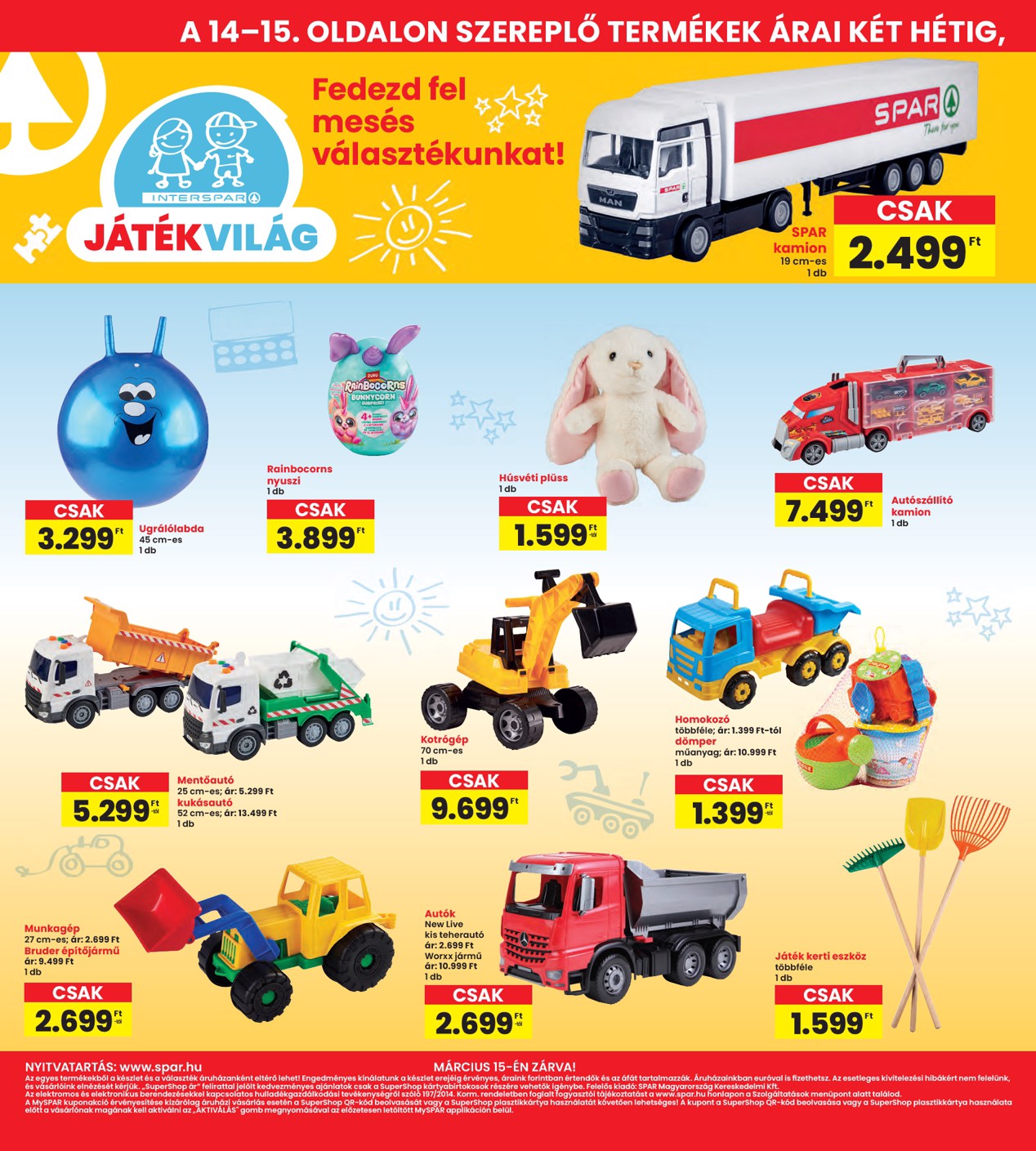 spar - INTERSPAR akciós újság, érvényes 2026.03.12. - 2026.03.18. - page: 14