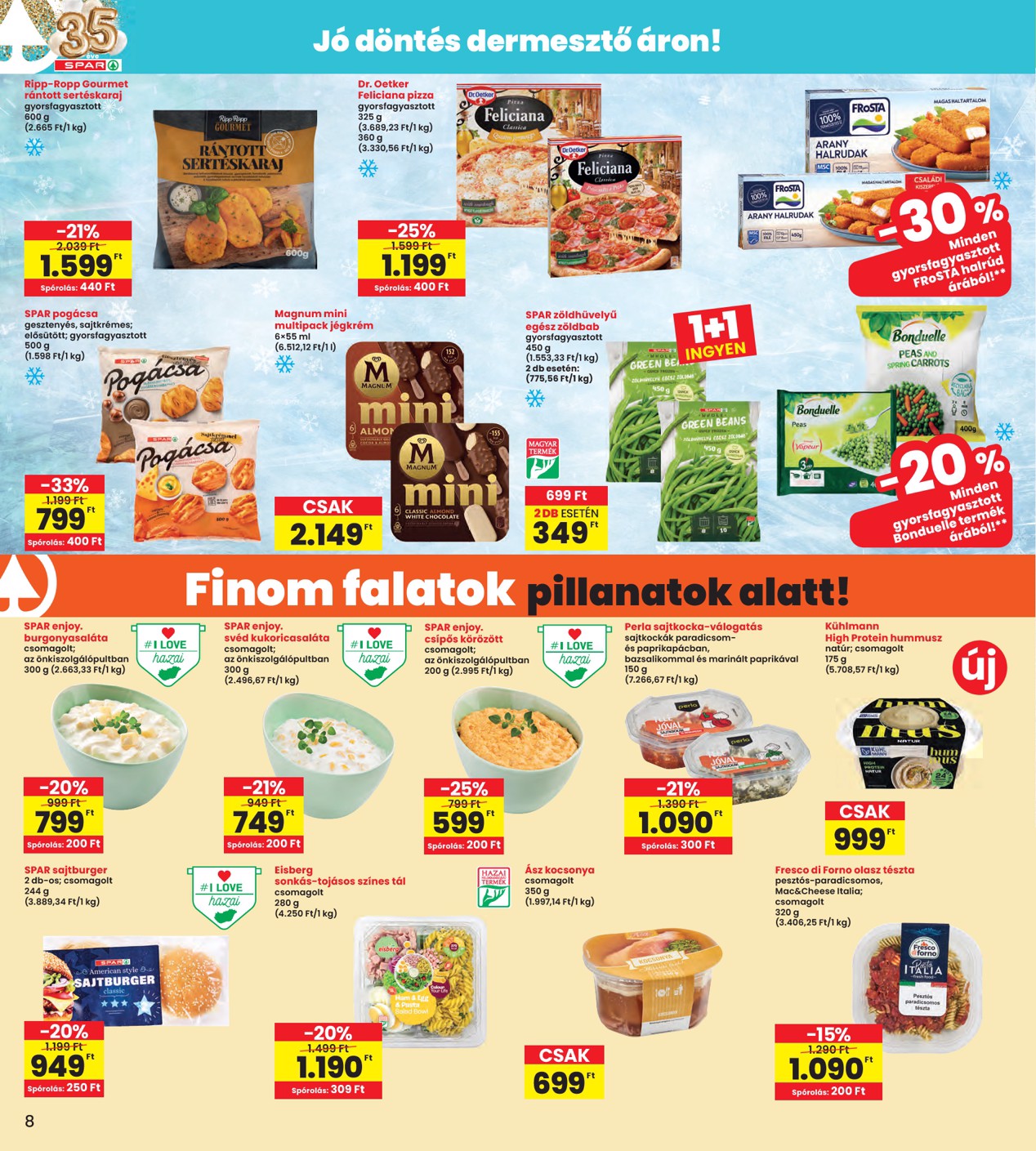 spar - INTERSPAR akciós újság, érvényes 2026.03.12. - 2026.03.18. - page: 8