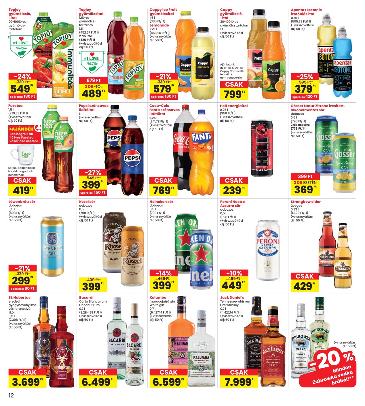 spar - INTERSPAR akciós újság, érvényes 2026.03.12. - 2026.03.18. - page: 12