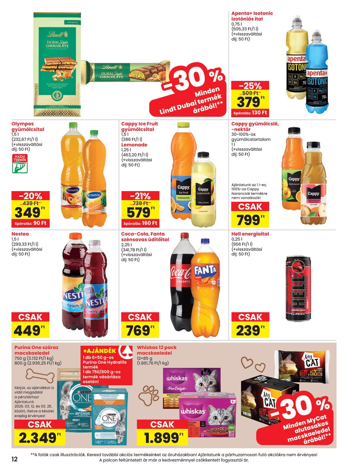 spar - SPAR akciós újság, érvényes 2026.03.12. - 2026.03.18. - page: 12