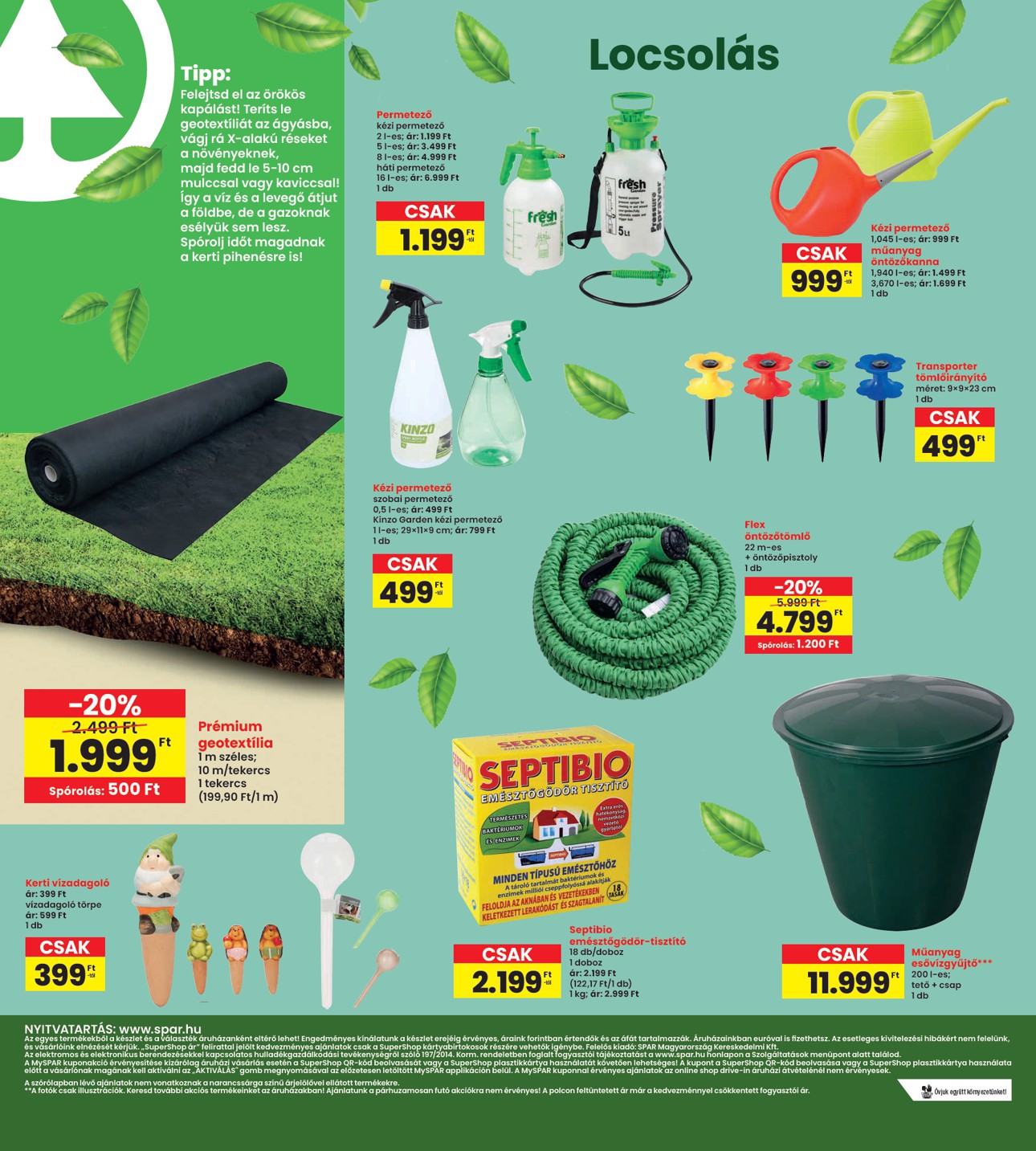 spar - INTERSPAR - Kert katalógus akciós újság, érvényes 2026.03.19. - 2026.03.25. - page: 4